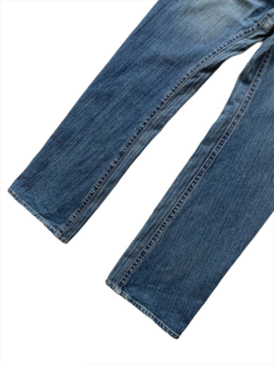 Japanese Brand Rebuild Denim Dragons Print Straight Cut Jeans Size US 32 / EU 48 - 10 Thumbnail