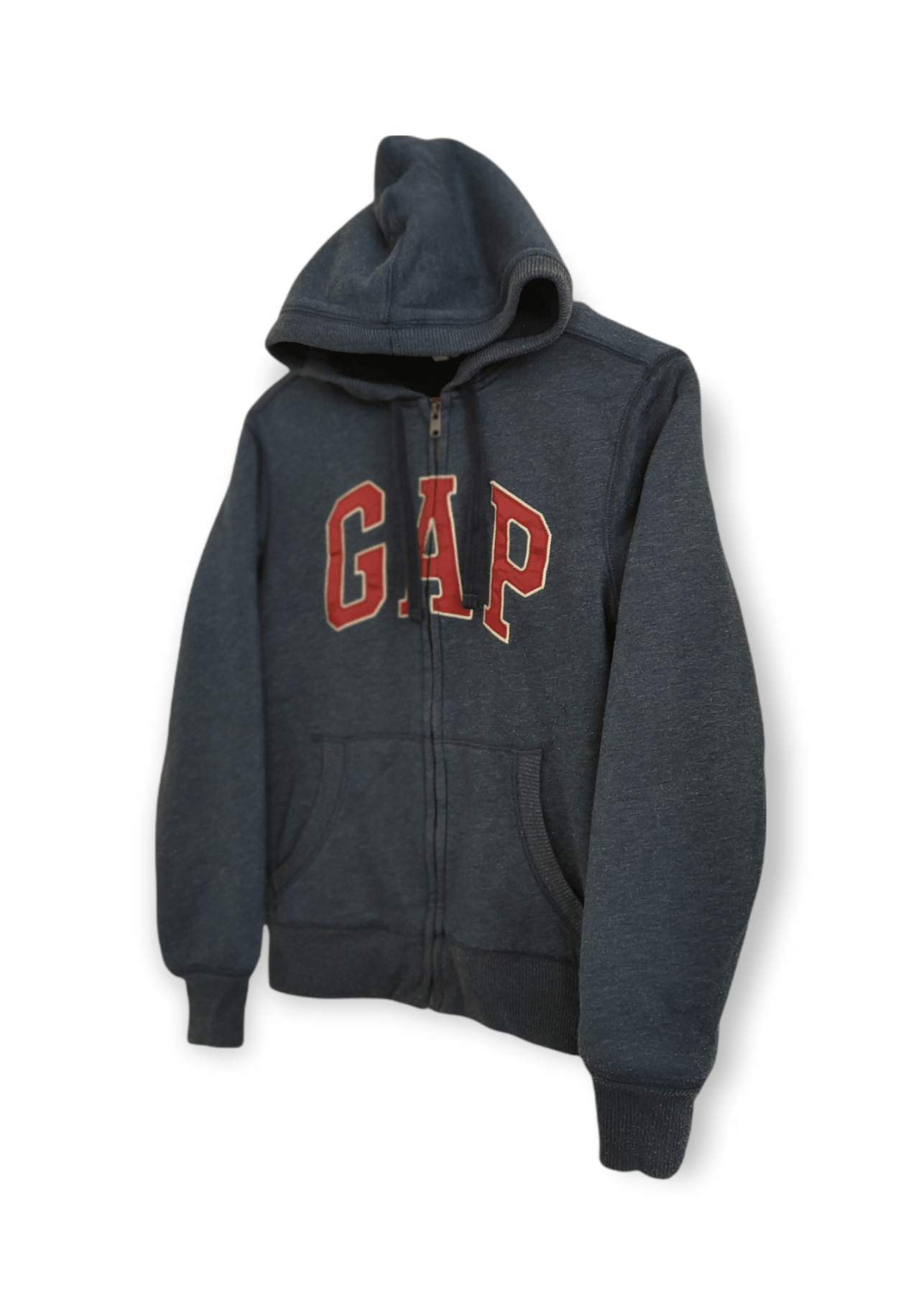 Gap × Vintage Vintage Gap Fleece Zipup Hoodie Size US XS / EU 42 / 0 - 2 Thumbnail