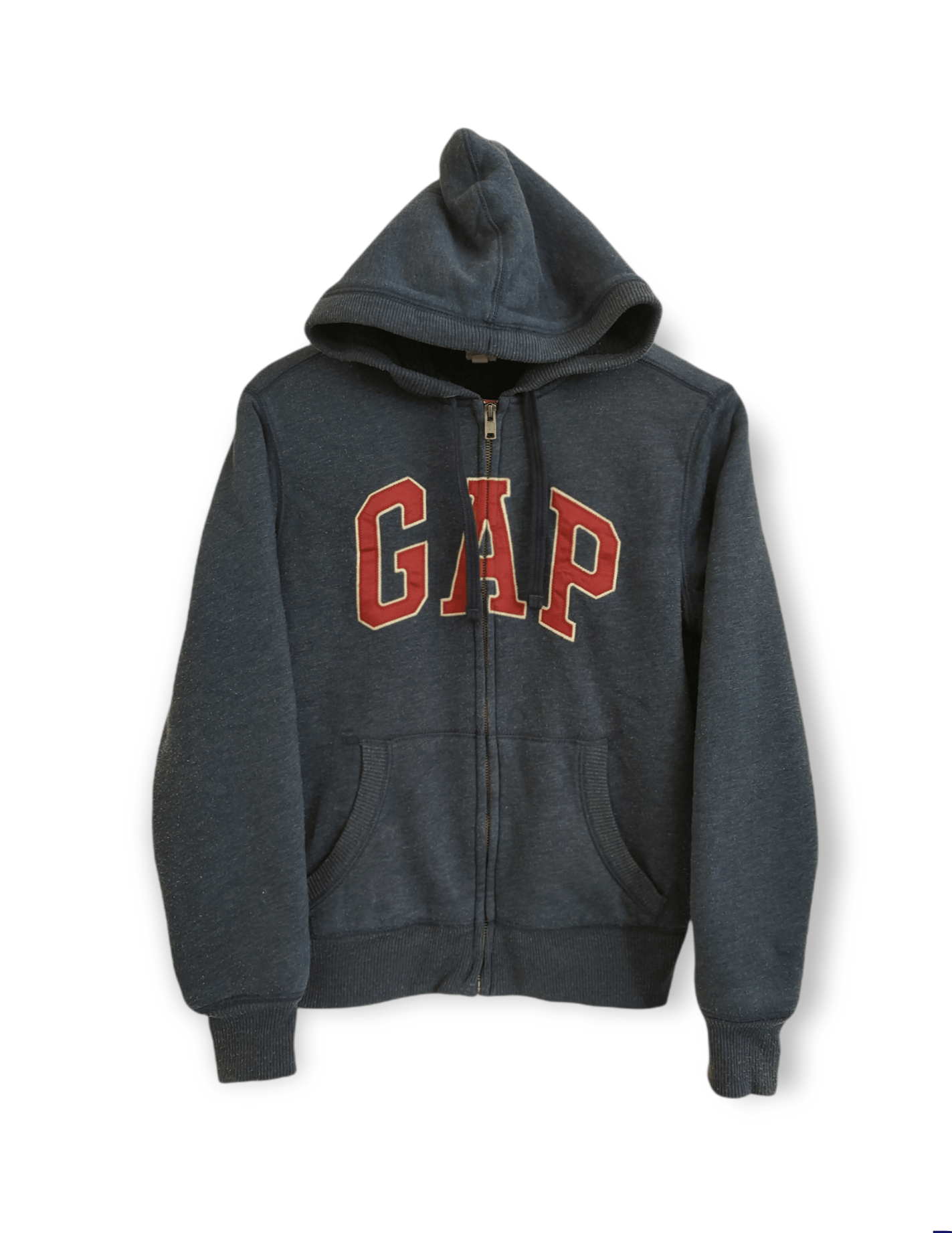 Gap × Vintage Vintage Gap Fleece Zipup Hoodie Size US XS / EU 42 / 0 - 1 Thumbnail