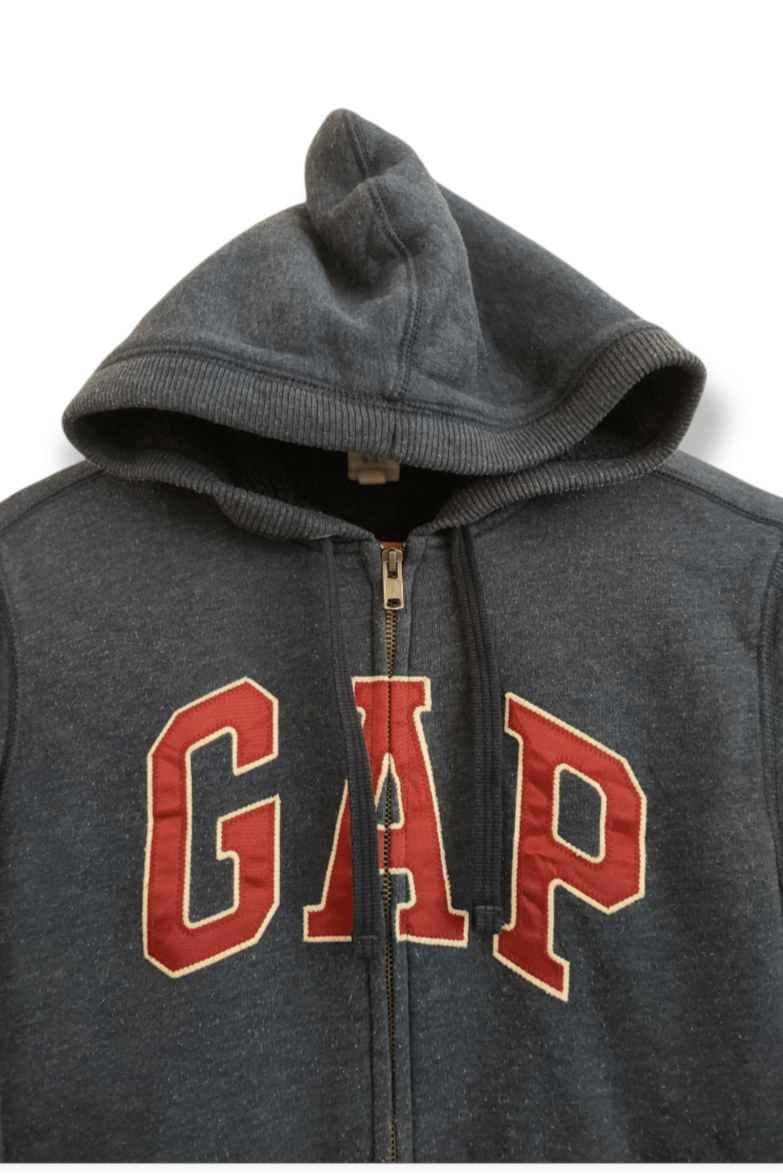 Gap × Vintage Vintage Gap Fleece Zipup Hoodie Size US XS / EU 42 / 0 - 4 Thumbnail
