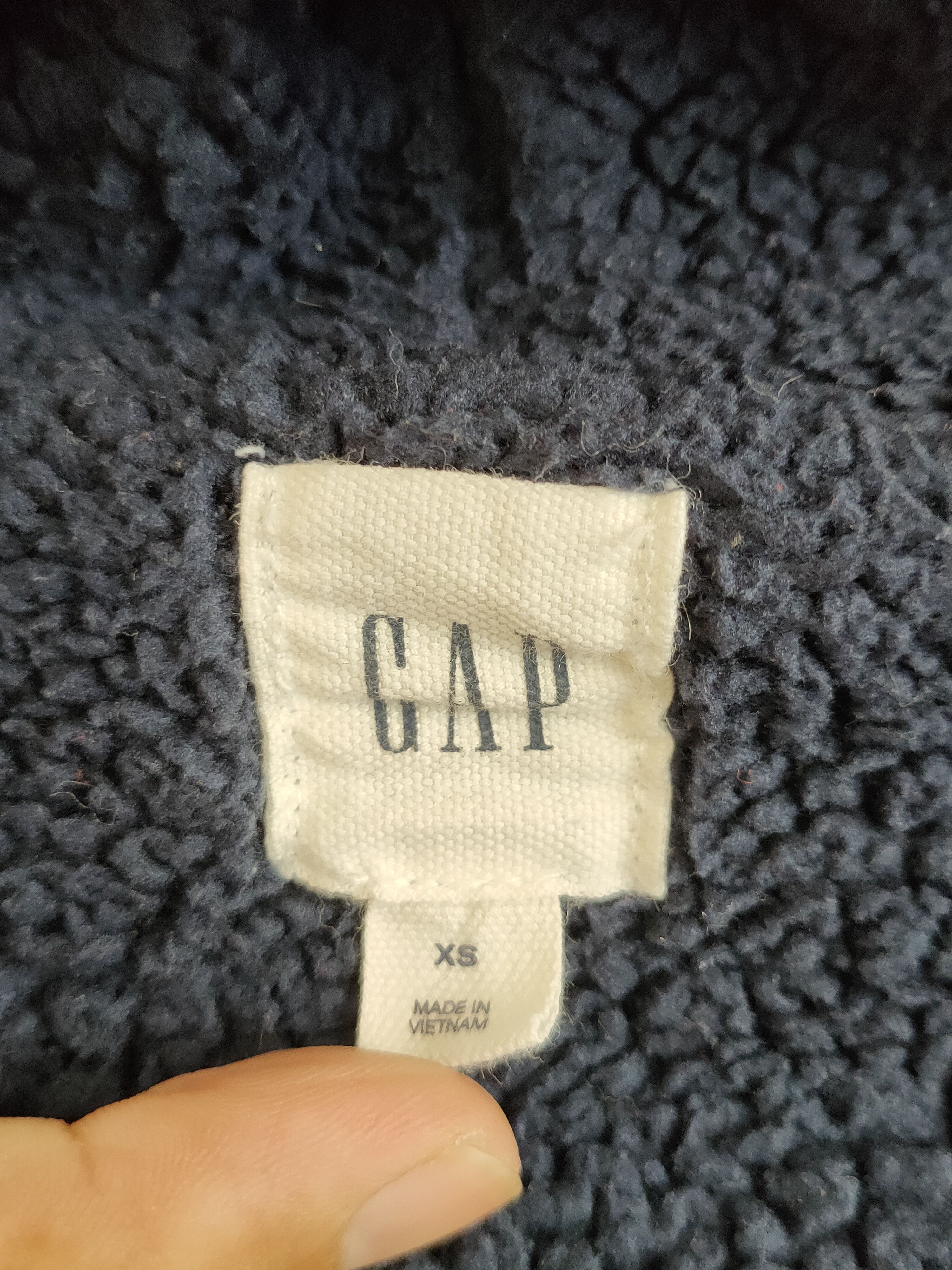Gap × Vintage Vintage Gap Fleece Zipup Hoodie Size US XS / EU 42 / 0 - 8 Thumbnail