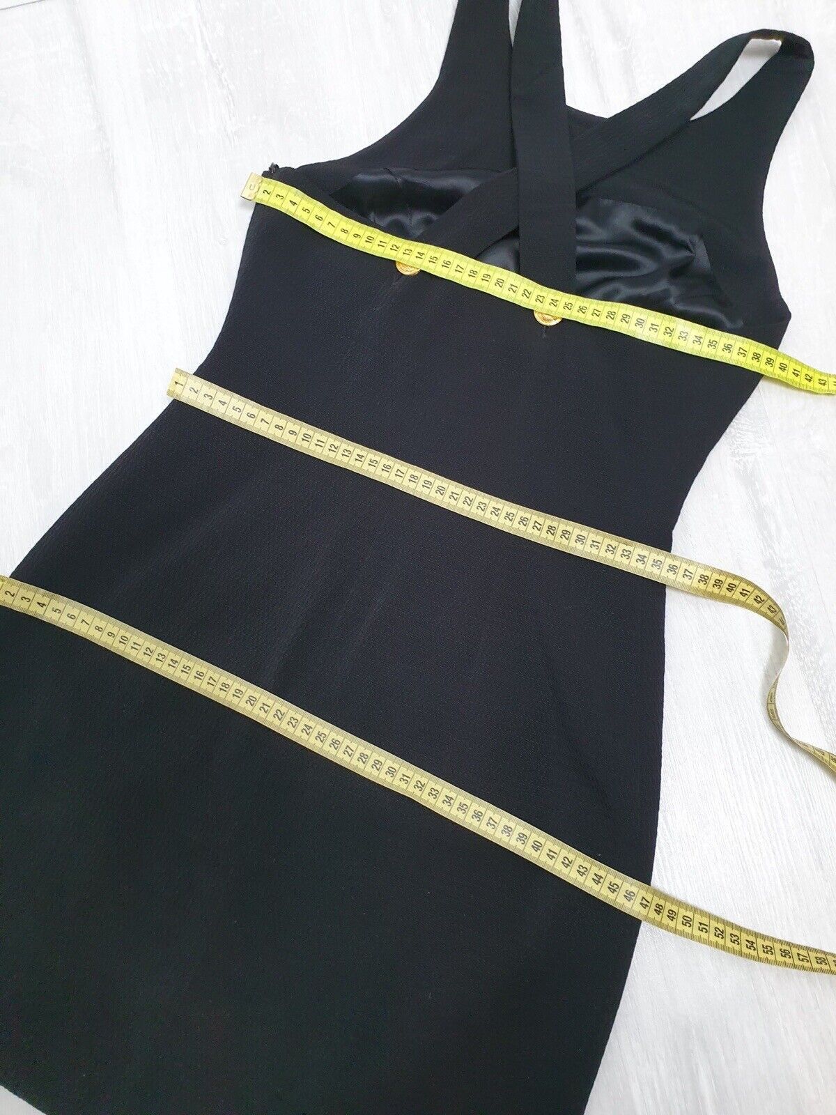 Versace Jeans Couture Versace Jeans Couture Dress Black Size 28/42 Size S / US 4 / IT 40 - 10 Thumbnail