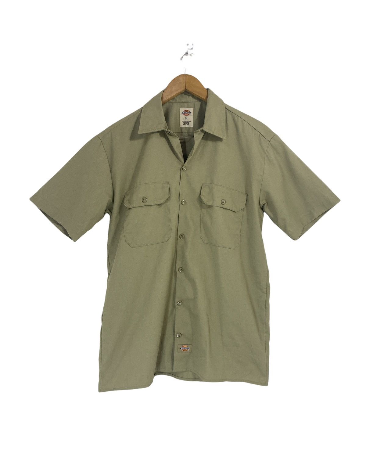 Dickies Vintage Retro Dickies Button Up Shirt Double Pocket Design Size US M / EU 48-50 / 2 - 1 Thumbnail