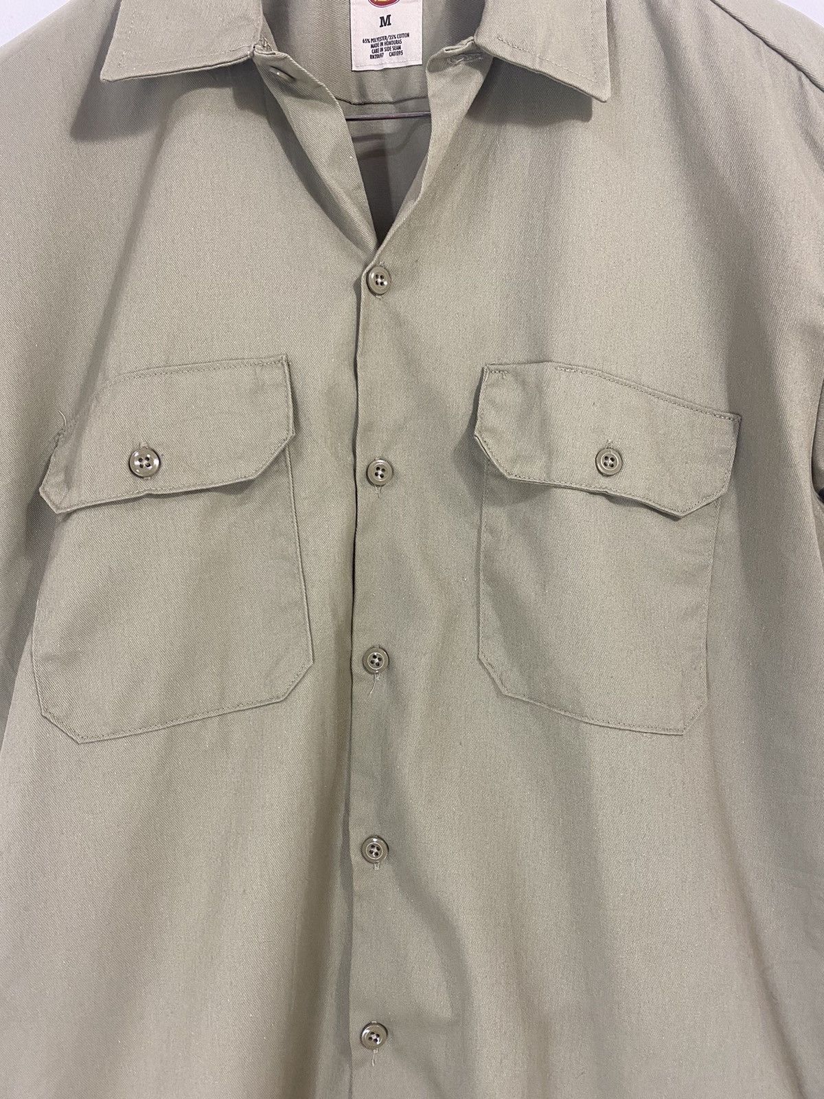 Dickies Vintage Retro Dickies Button Up Shirt Double Pocket Design Size US M / EU 48-50 / 2 - 5 Thumbnail