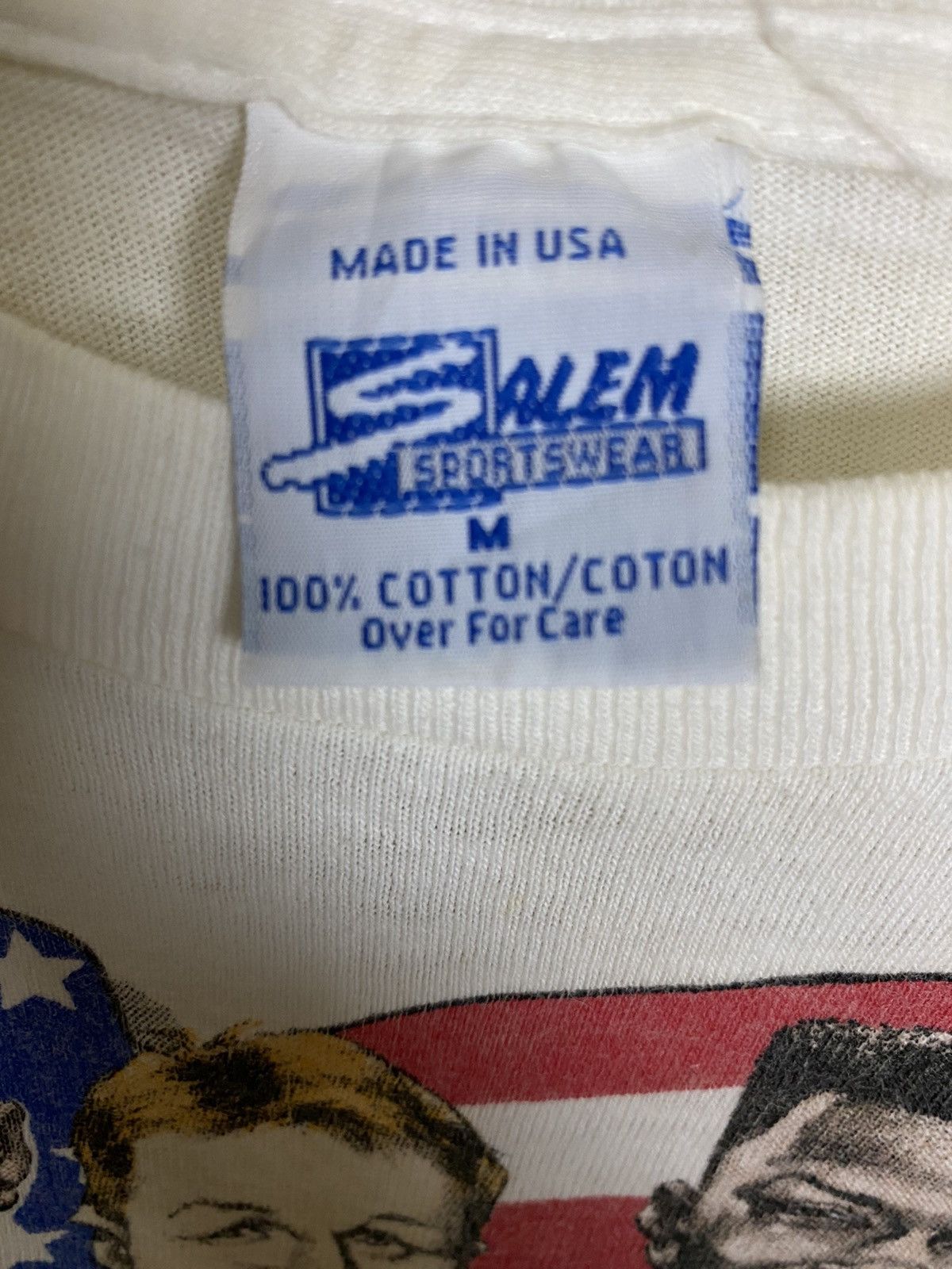 Salem Sportswear × Vintage Vintage 1991 USA Dream Team Tshirt Size US M / EU 48-50 / 2 - 6 Thumbnail