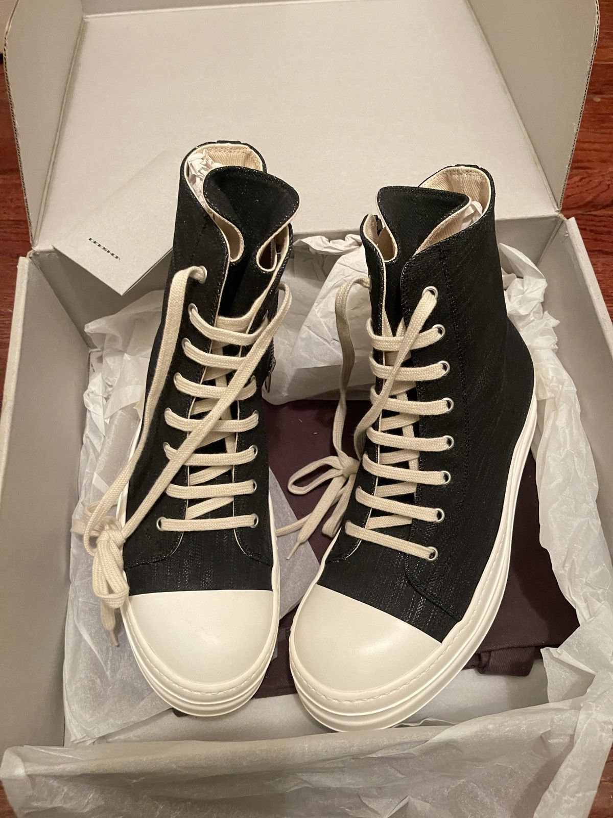 Rick Owens Rick Owens Drkshdw ramones platform size 41.5 Italy men 8.5 |  Grailed