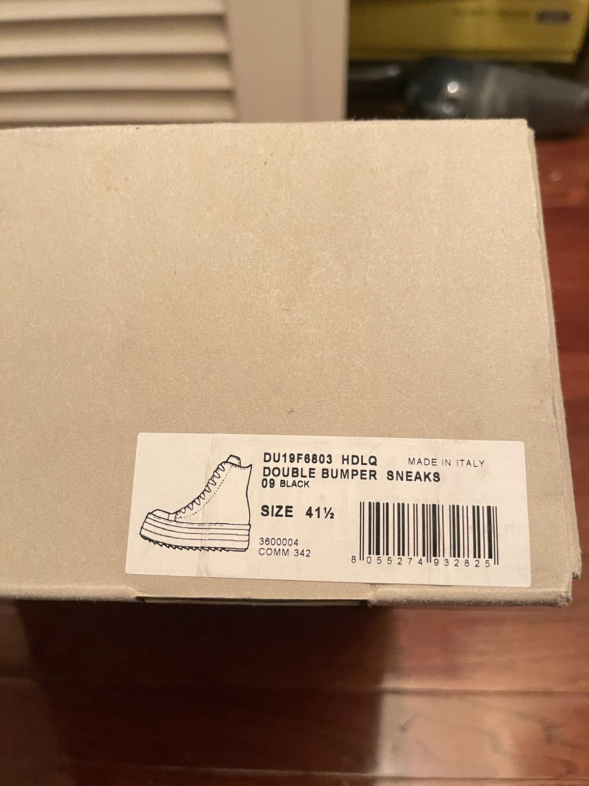 Rick Owens Rick Owens Drkshdw ramones platform size 41.5 Italy men 8.5 Size US 8.5 / EU 41-42 - 7 Thumbnail