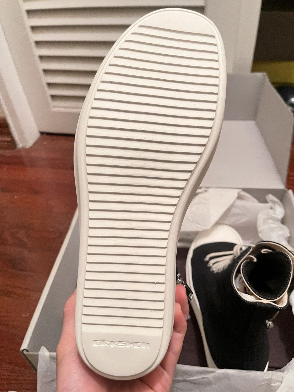 Rick Owens Rick Owens Drkshdw ramones platform size 41.5 Italy men 8.5 Size US 8.5 / EU 41-42 - 3 Thumbnail