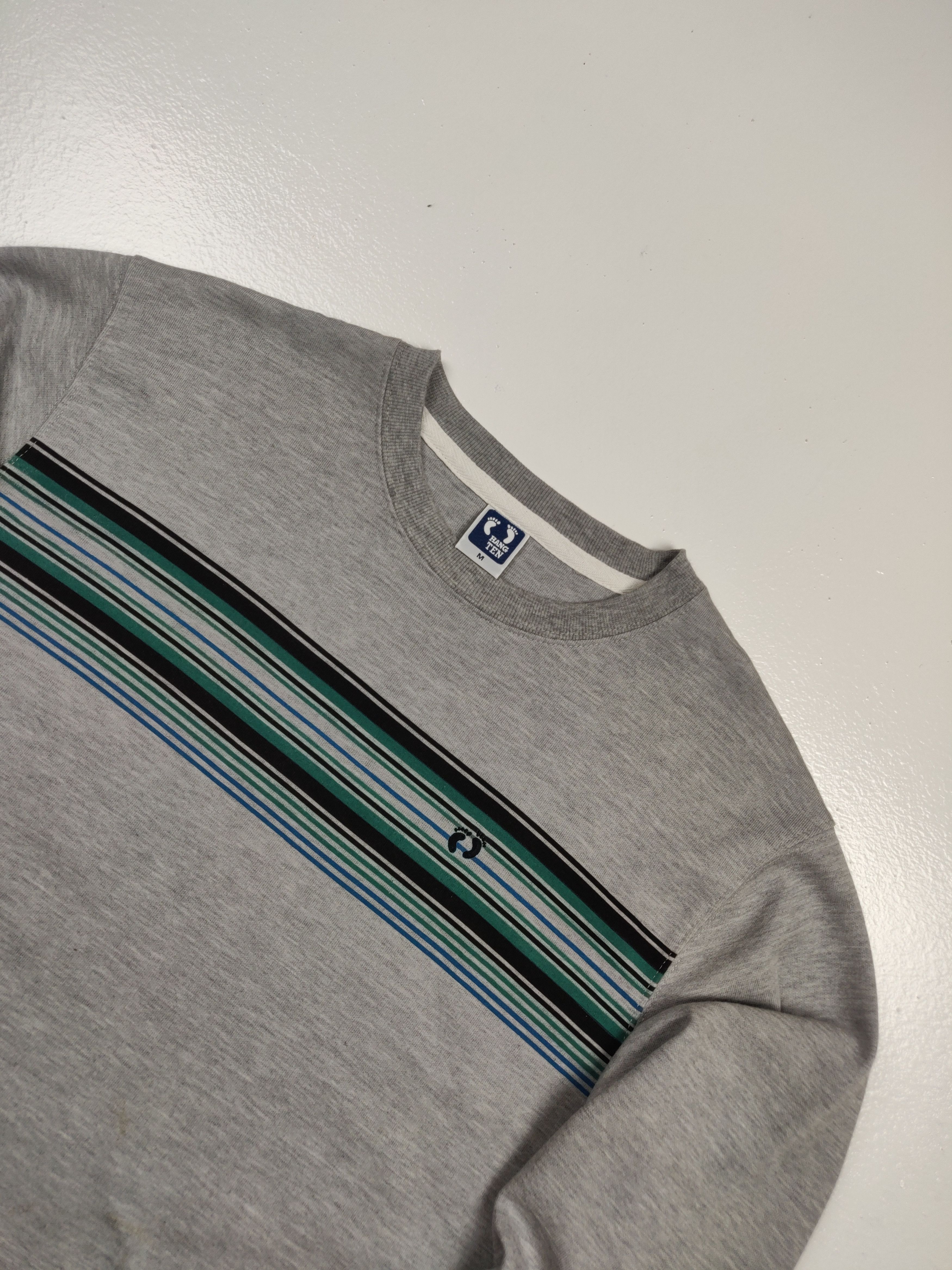 Hang Ten Relaxing Stripes Hang Ten Sweatshirt Pullover Jumper Size US M / EU 48-50 / 2 - 3 Thumbnail