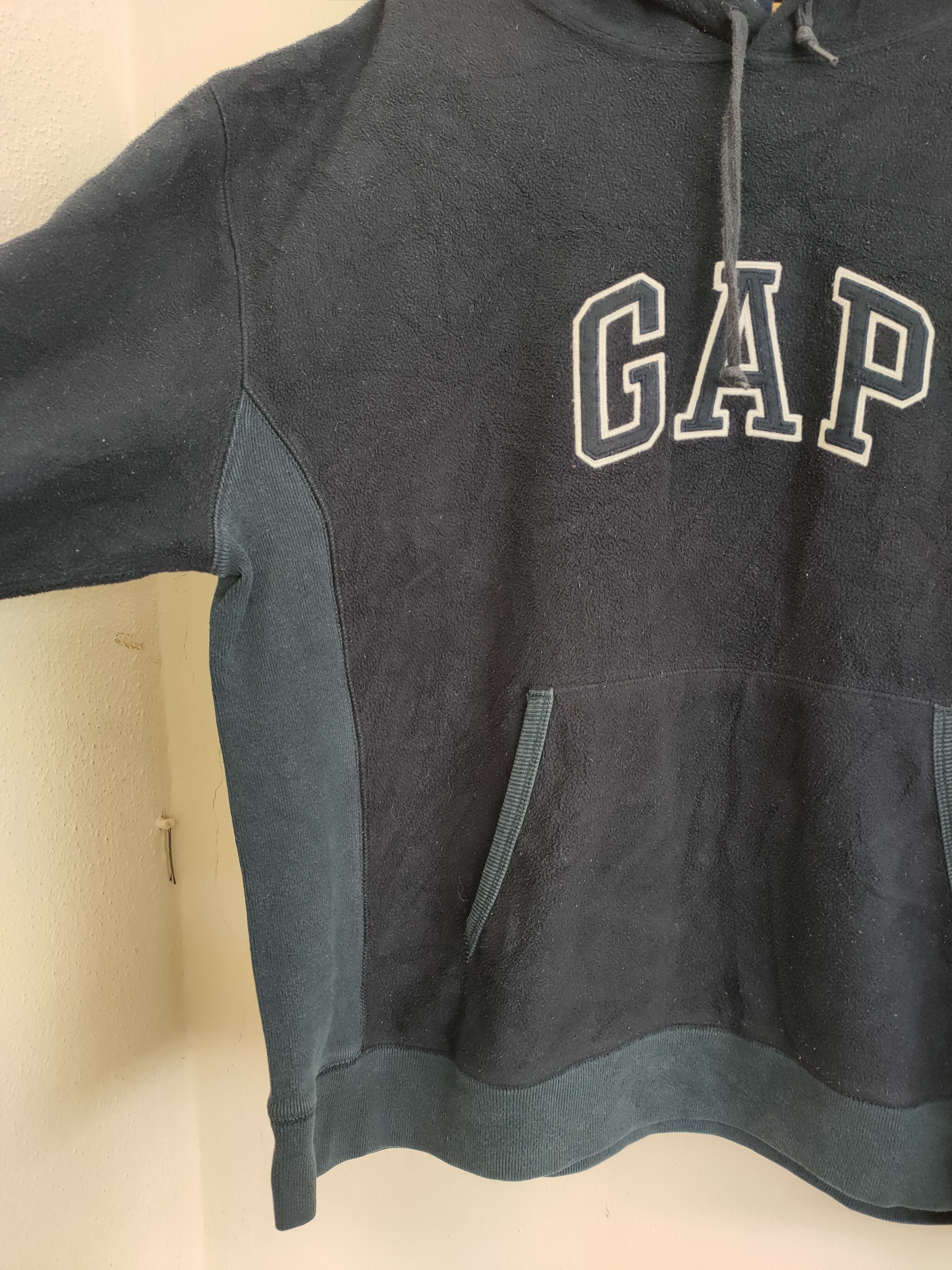 Gap × Vintage Vintage Gap Fleece Pullover Hoodie Size US XL / EU 56 / 4 - 6 Thumbnail