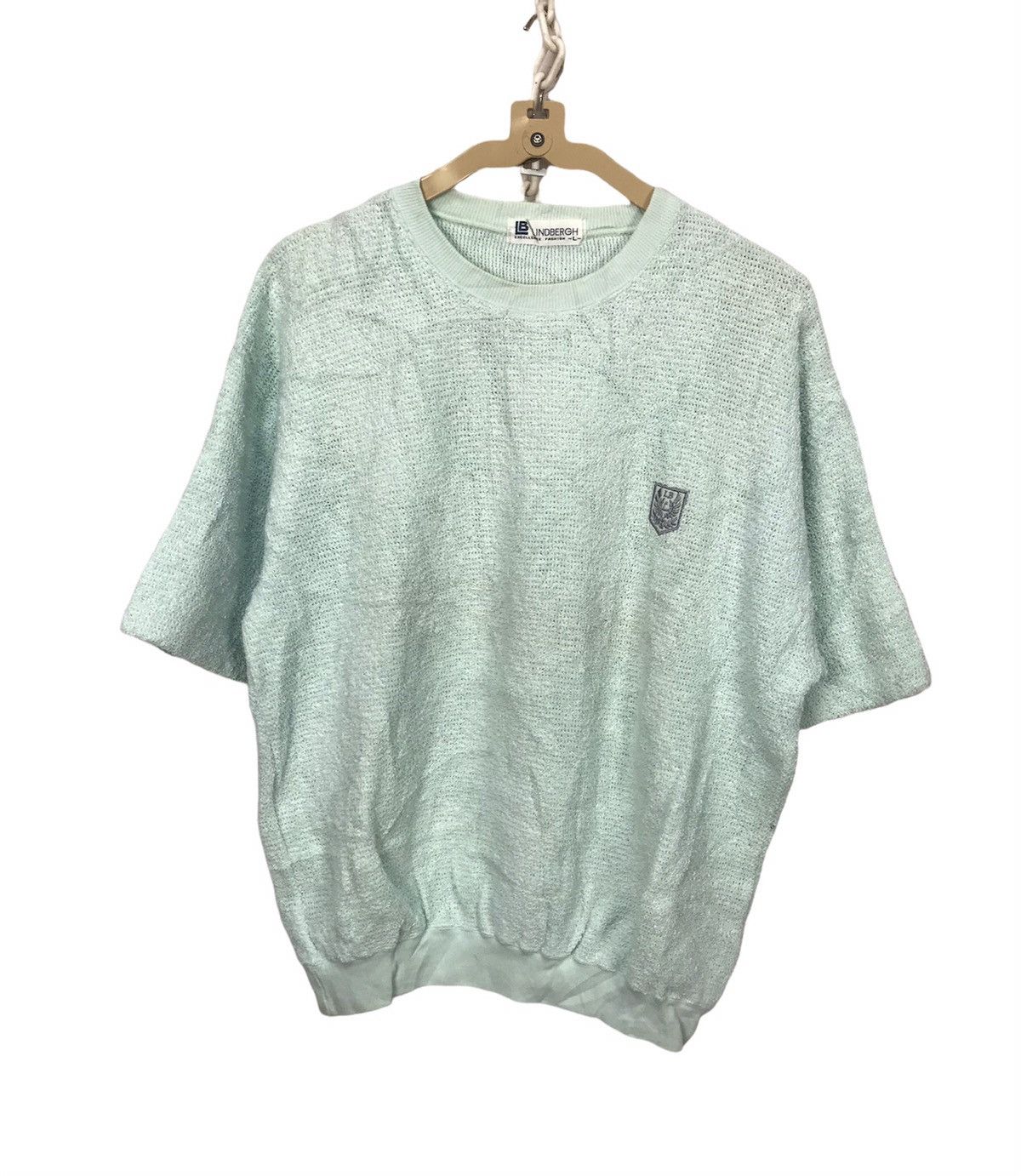 Japanese Brand × Lindbergh × Vintage Vintage Lindbergh short sleeve sweatshirt Size US M / EU 48-50 / 2 - 1 Thumbnail