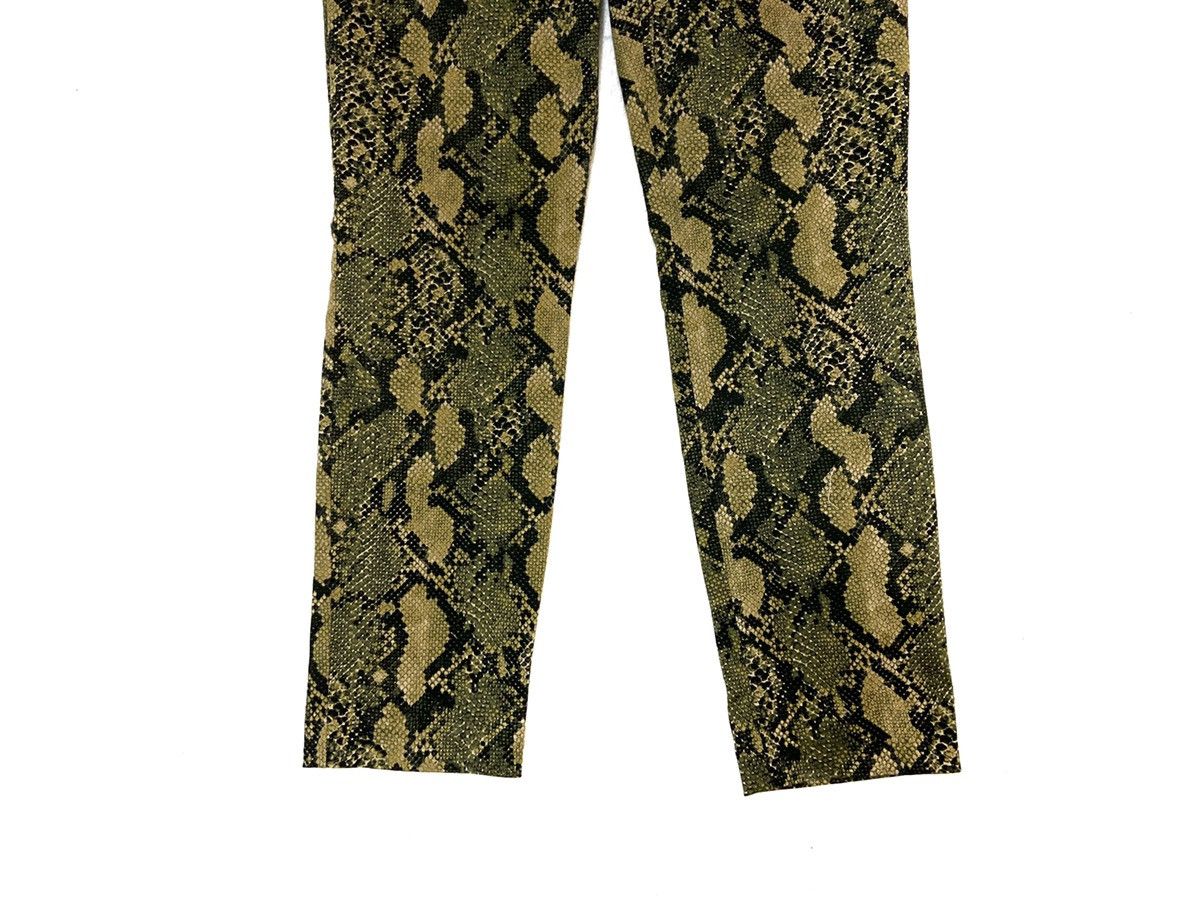 H&M × Japanese Brand JapaneseH&M Snake Skin Printed Design Skinny Jeans Size 30" Size US 30 / EU 46 - 4 Thumbnail