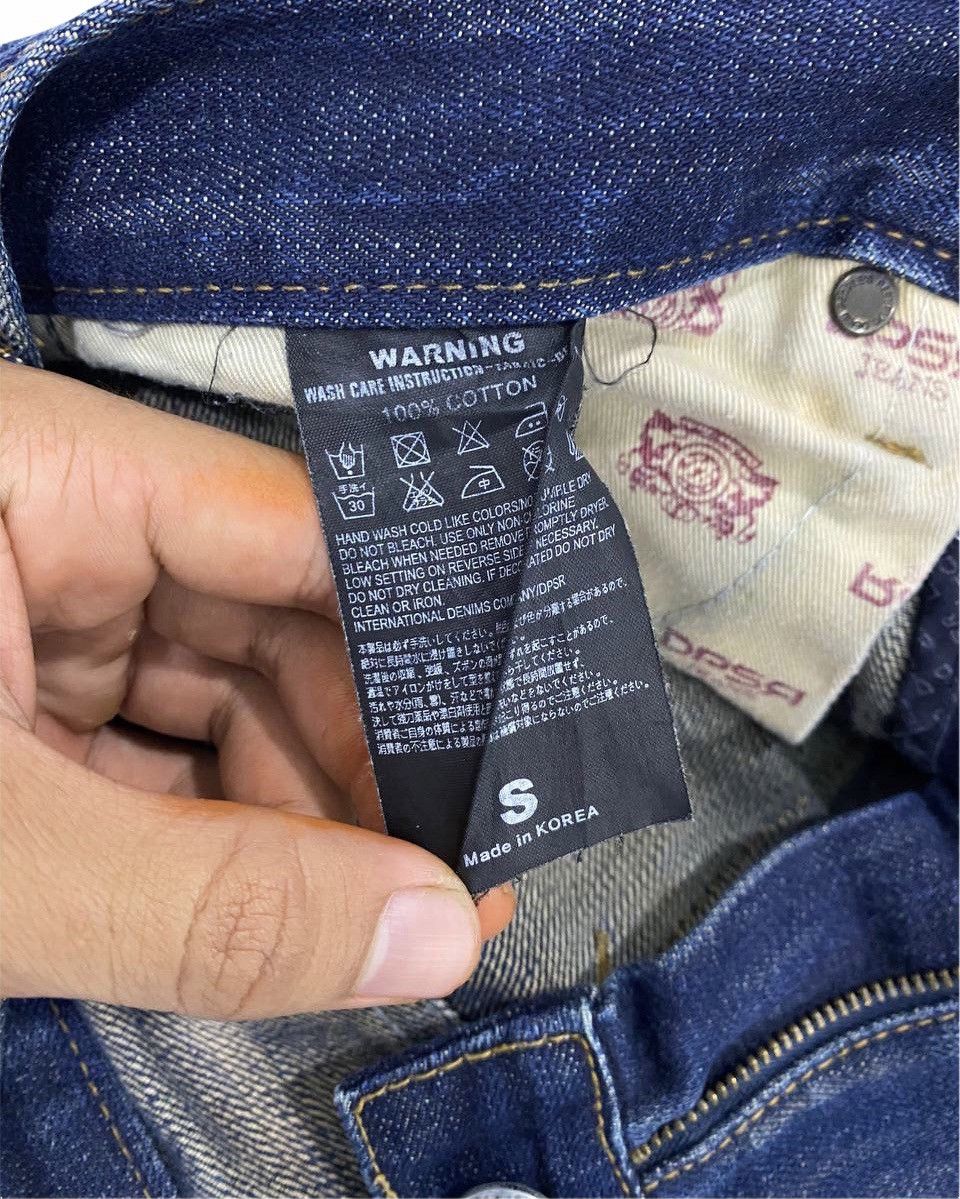 Japanese Brand Denim People's Republic Nice Colour Design Denim Jeans cw21 Size US 31 - 11 Thumbnail