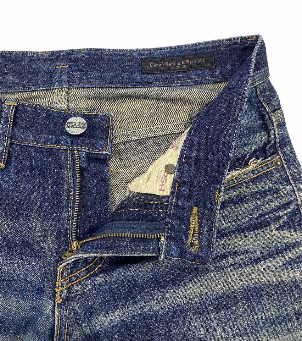 Japanese Brand Denim People's Republic Nice Colour Design Denim Jeans cw21 Size US 31 - 6 Thumbnail