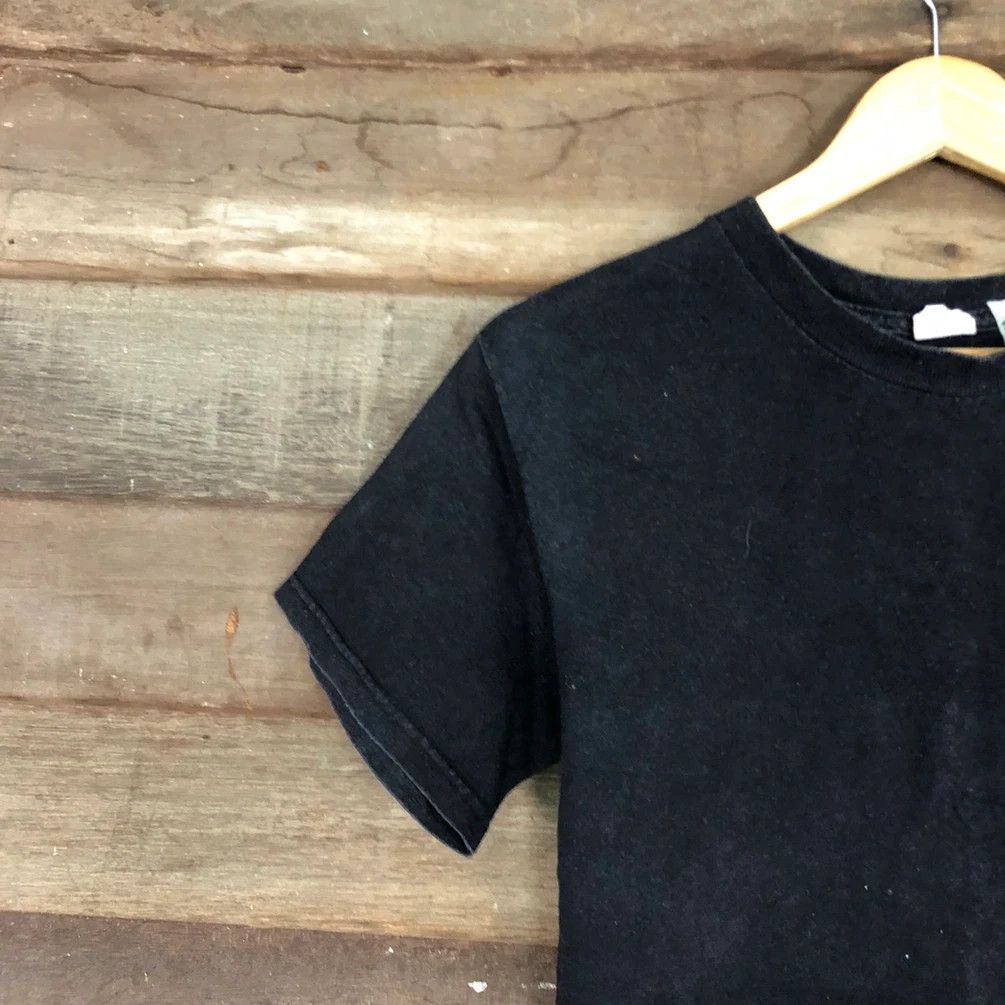 Japanese Brand LCS Lotus Black Short SLeeve Tshirt #3520 Size US S / EU 44-46 / 1 - 8 Thumbnail