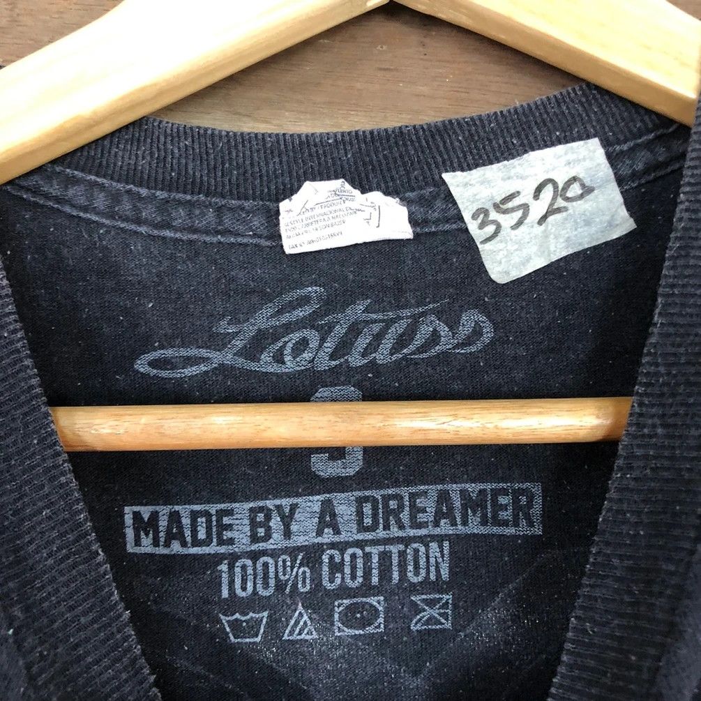 Japanese Brand LCS Lotus Black Short SLeeve Tshirt #3520 Size US S / EU 44-46 / 1 - 3 Thumbnail