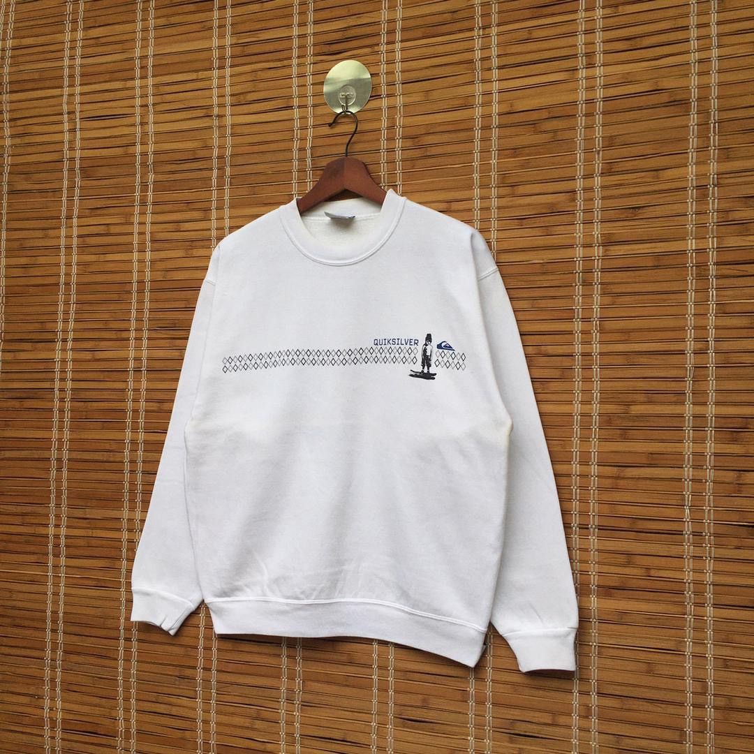 Quicksilver Vintage 90s Quicksilver Sweatshirt Size US S / EU 44-46 / 1 - 3 Thumbnail