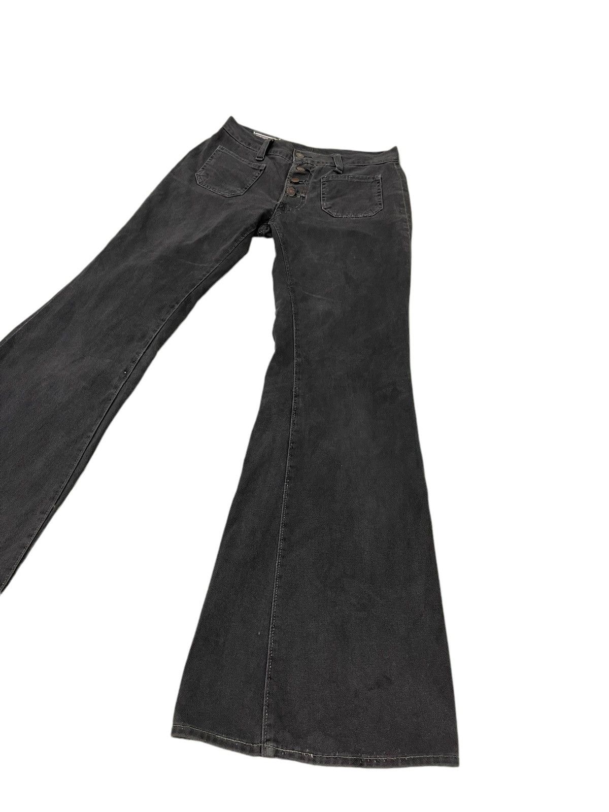 Edwin Flare Jeans 80/90s Edwin Japan Super Bell Bottom 1🟦3 Size US 29 - 1 Thumbnail