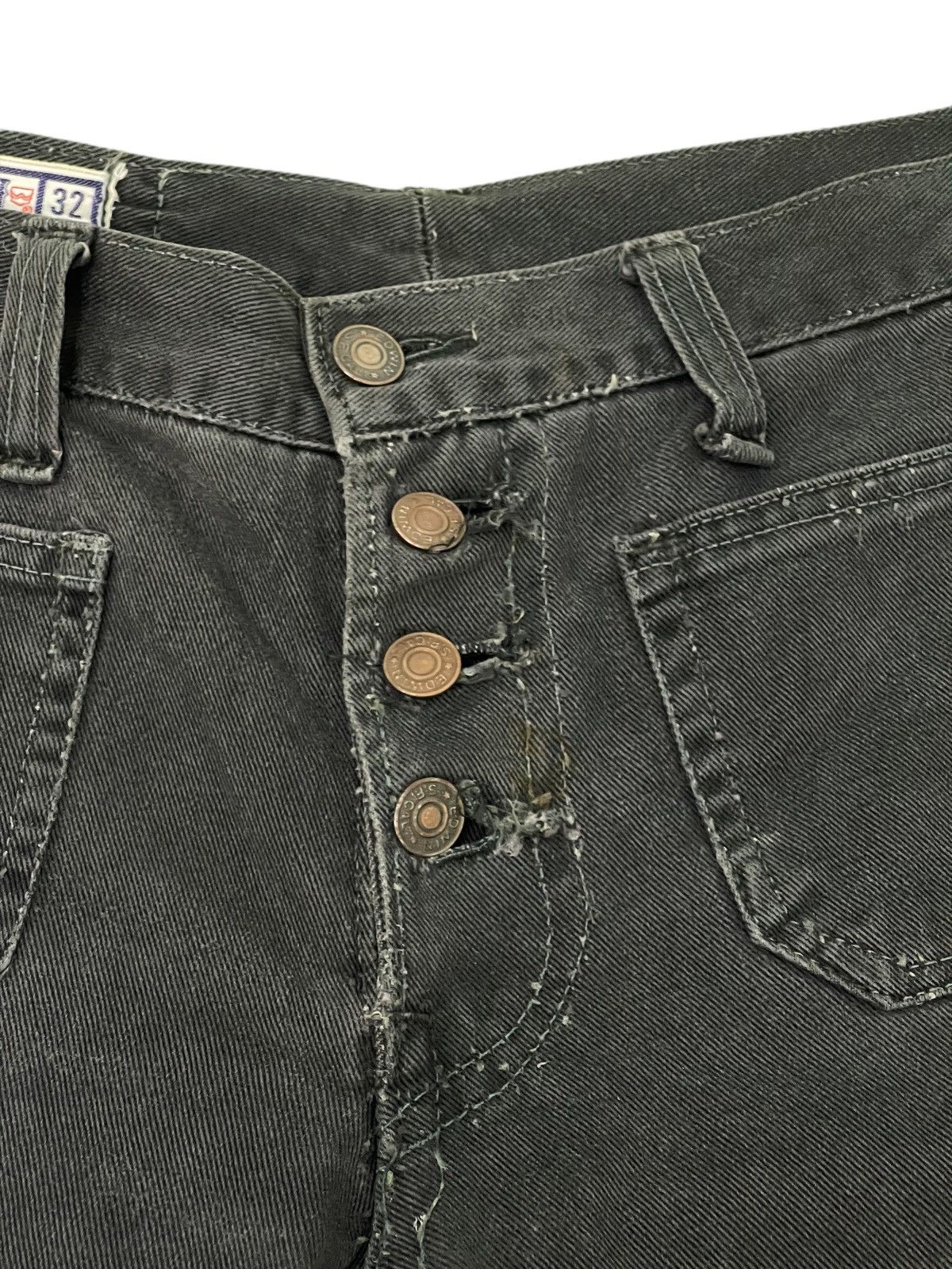 Edwin Flare Jeans 80/90s Edwin Japan Super Bell Bottom 1🟦3 Size US 29 - 10 Thumbnail