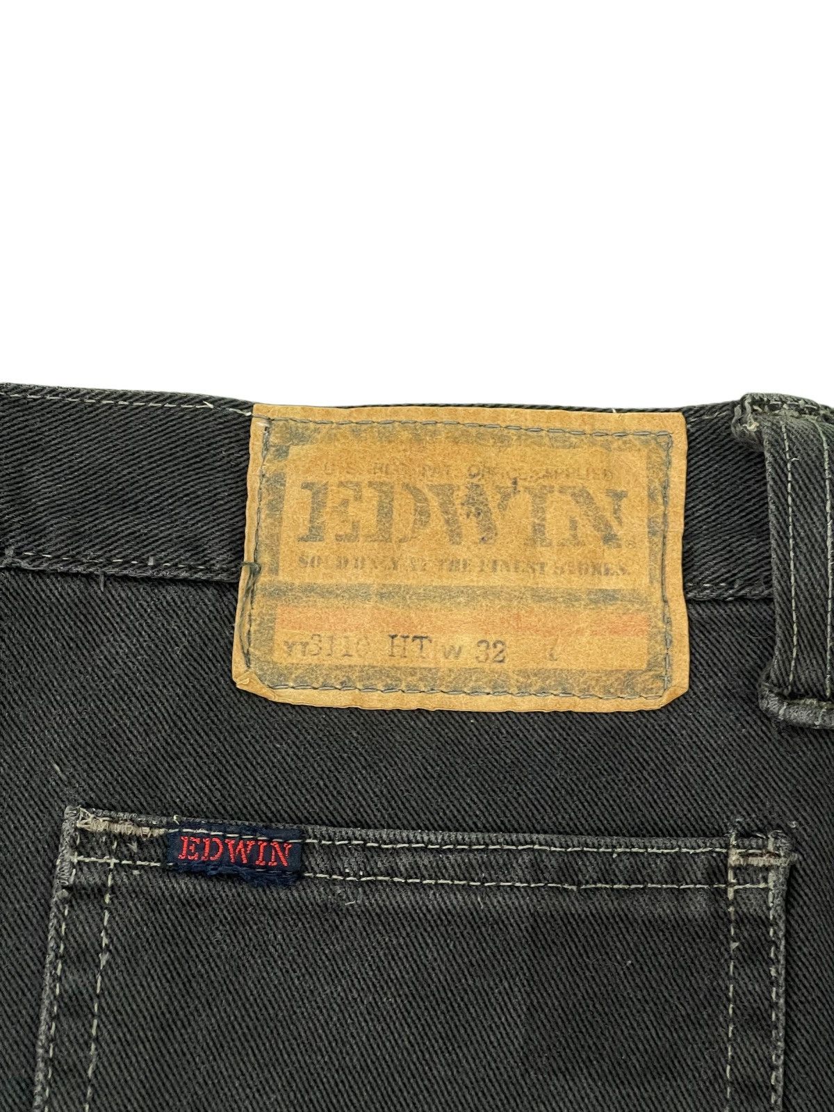 Edwin Flare Jeans 80/90s Edwin Japan Super Bell Bottom 1🟦3 Size US 29 - 21 Thumbnail