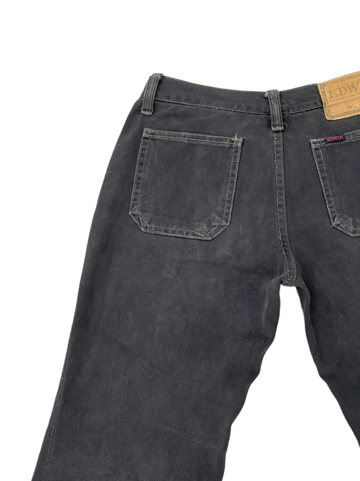 Edwin Flare Jeans 80/90s Edwin Japan Super Bell Bottom 1🟦3 Size US 29 - 19 Thumbnail