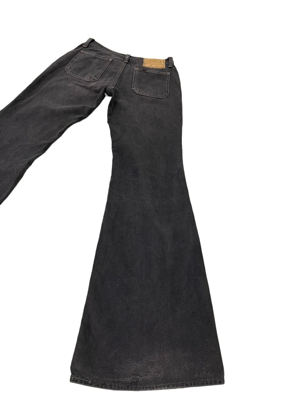 Edwin Flare Jeans 80/90s Edwin Japan Super Bell Bottom 1🟦3 Size US 29 - 14 Thumbnail