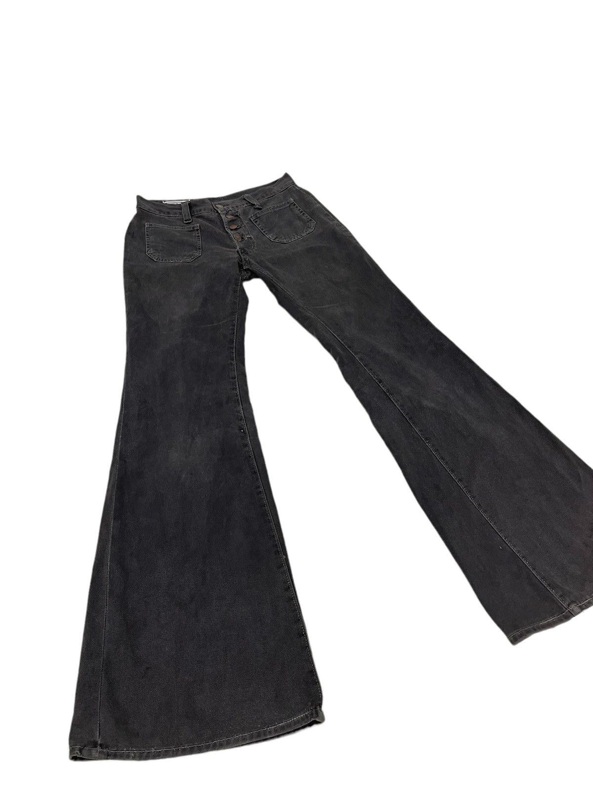 Edwin Flare Jeans 80/90s Edwin Japan Super Bell Bottom 1🟦3 Size US 29 - 3 Thumbnail
