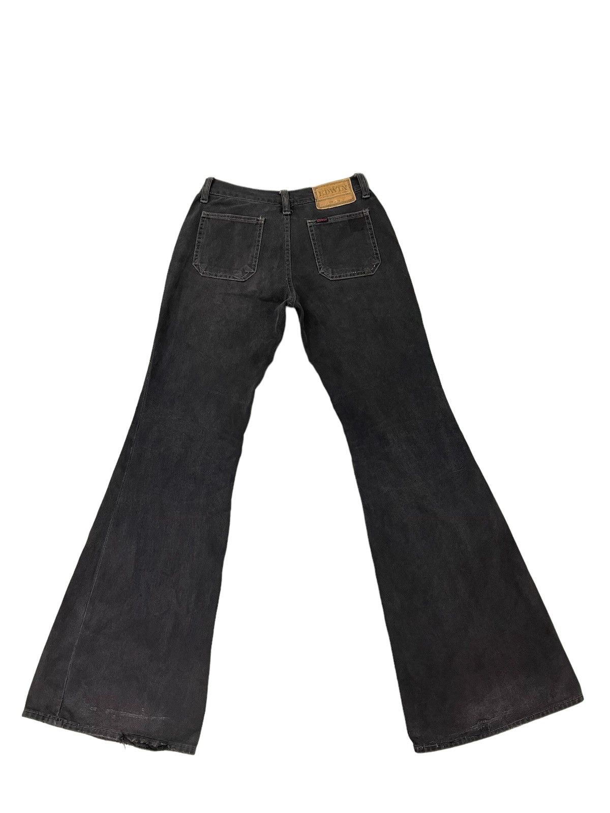Edwin Flare Jeans 80/90s Edwin Japan Super Bell Bottom 1🟦3 Size US 29 - 12 Thumbnail