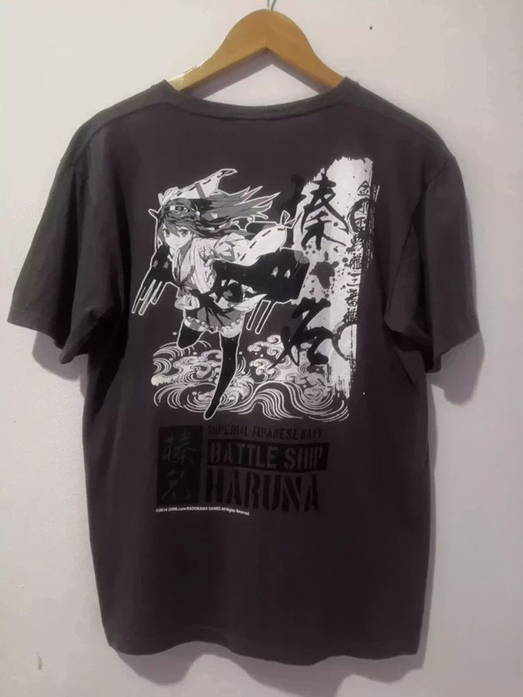 Anime Vintage Battle Ship Haruna Tee Japan Anime Akira Devilman Size US L / EU 52-54 / 3 - 2 Thumbnail
