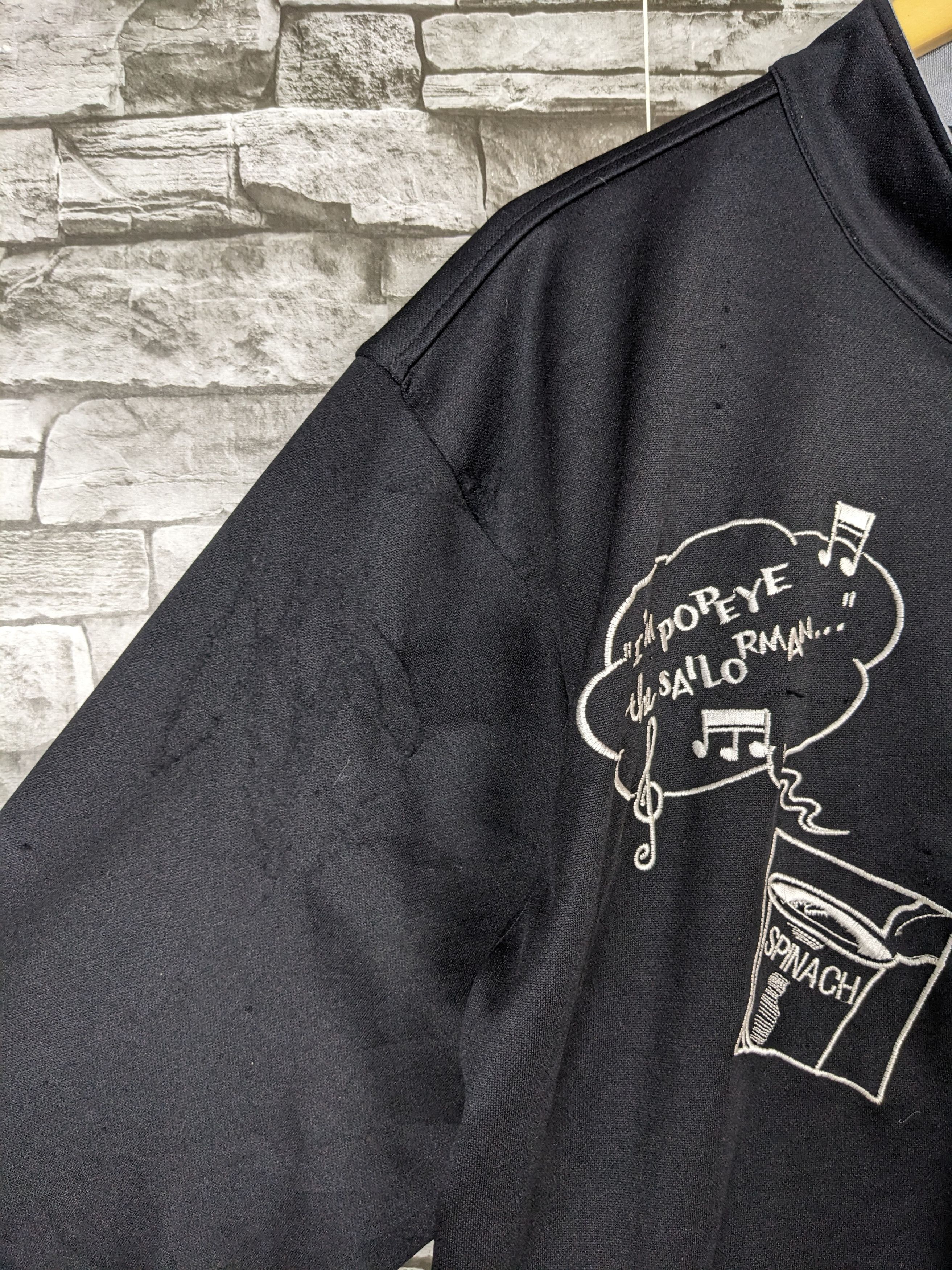Cartoon Network Vintage Popeye Parka Jacket Sweater Full Zipper Cartoon Size US XL / EU 56 / 4 - 8 Thumbnail