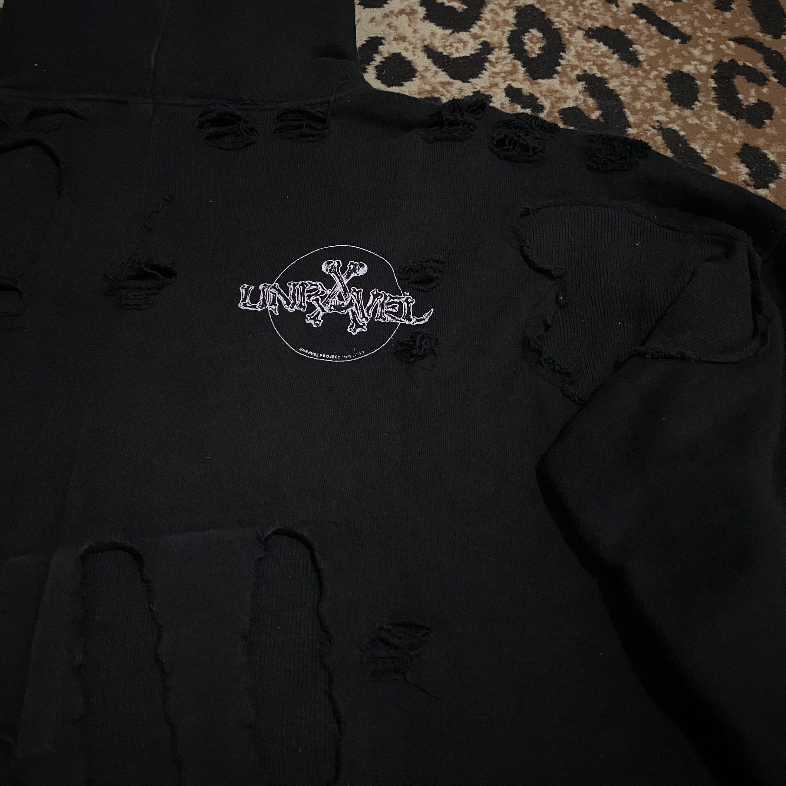 Ben Taverniti Unravel Project BEN TAVERNITI “UNRAVEL PROJECT” Bones HOODIE Size US L / EU 52-54 / 3 - 7 Thumbnail