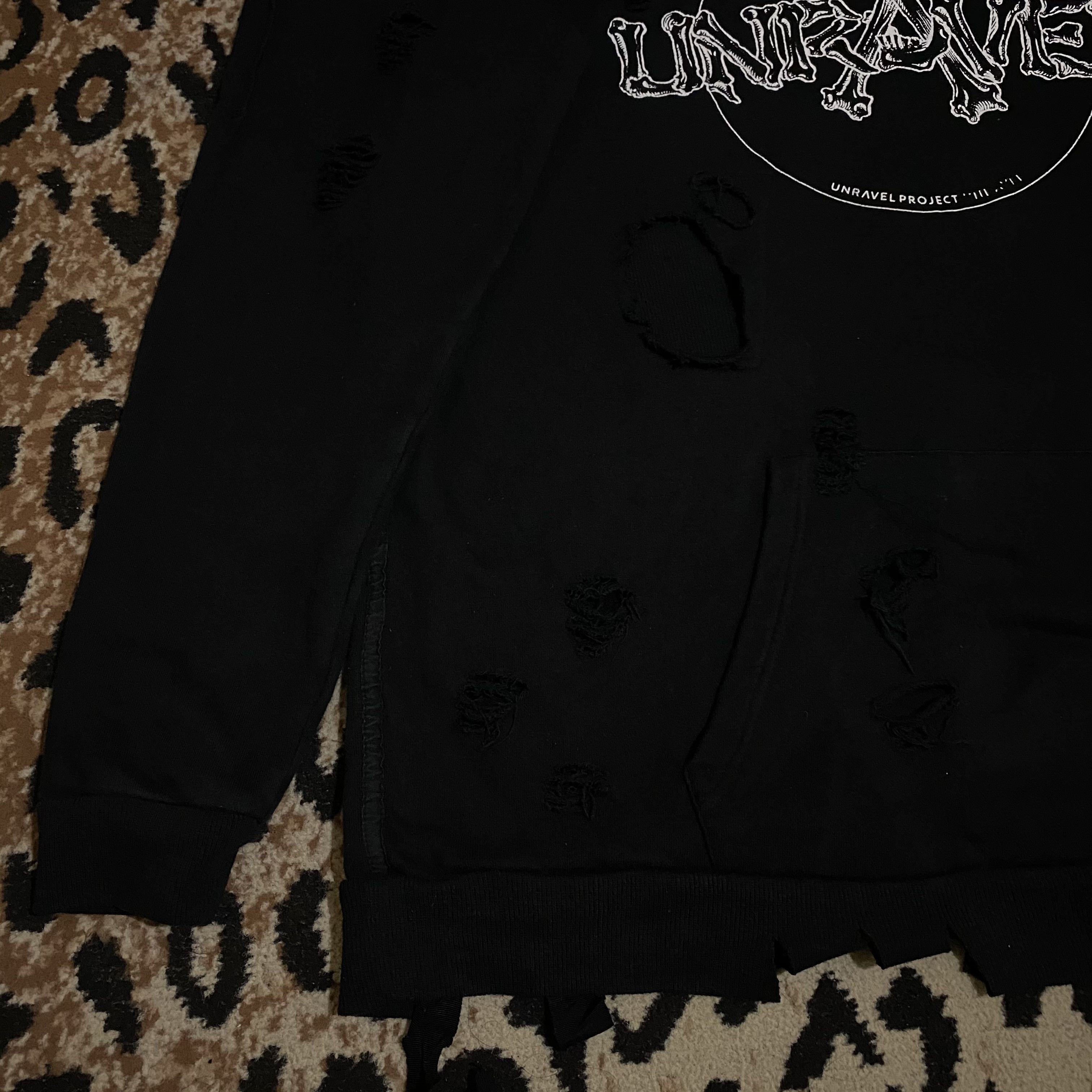 Ben Taverniti Unravel Project BEN TAVERNITI “UNRAVEL PROJECT” Bones HOODIE Size US L / EU 52-54 / 3 - 3 Thumbnail