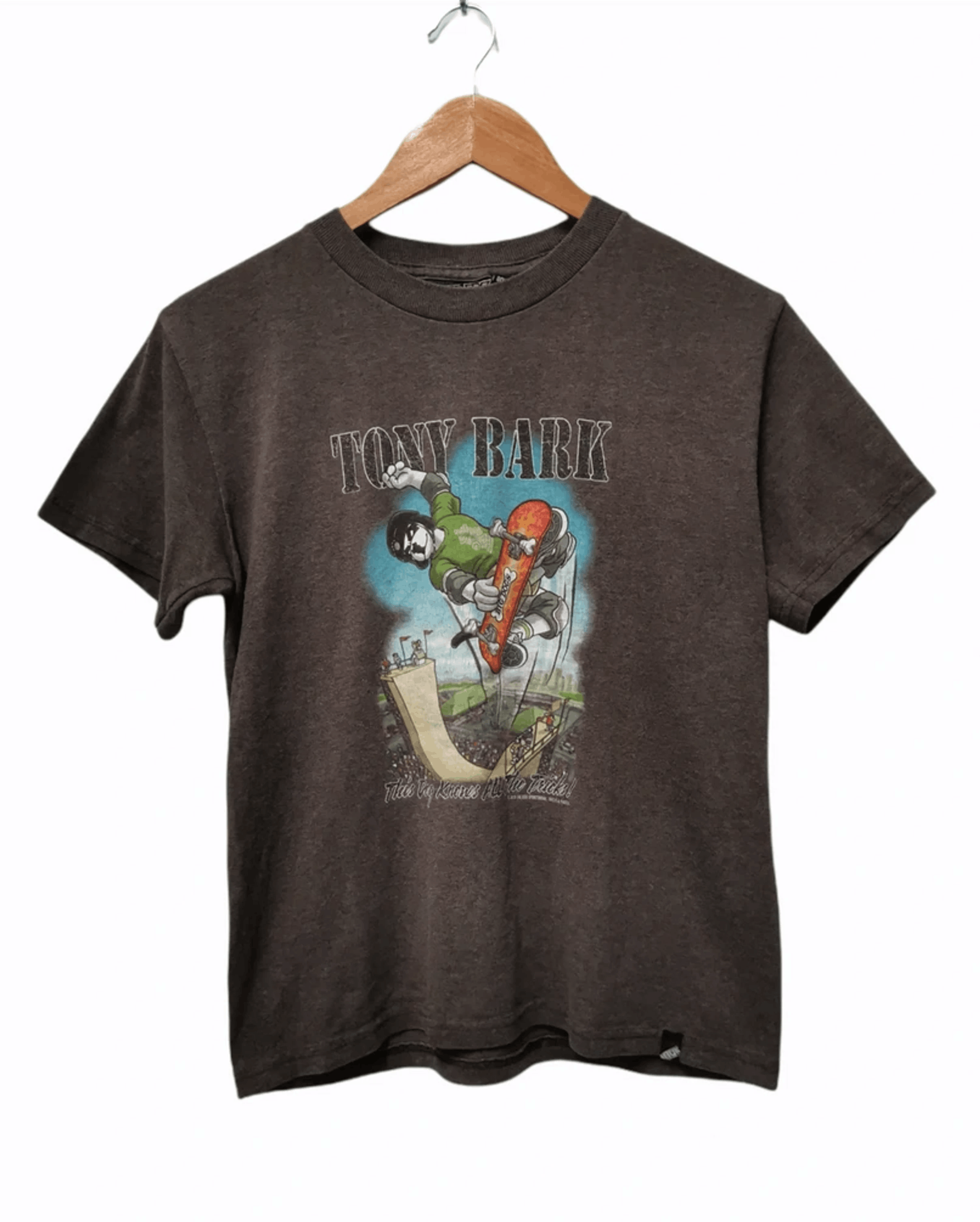 Santa Cruz Skateboards × Tony Hawk × Vintage Vintage Tony Hawk Bark Big Dogs Skateboard Tee Hook-up Size US XS / EU 42 / 0 - 1 Thumbnail