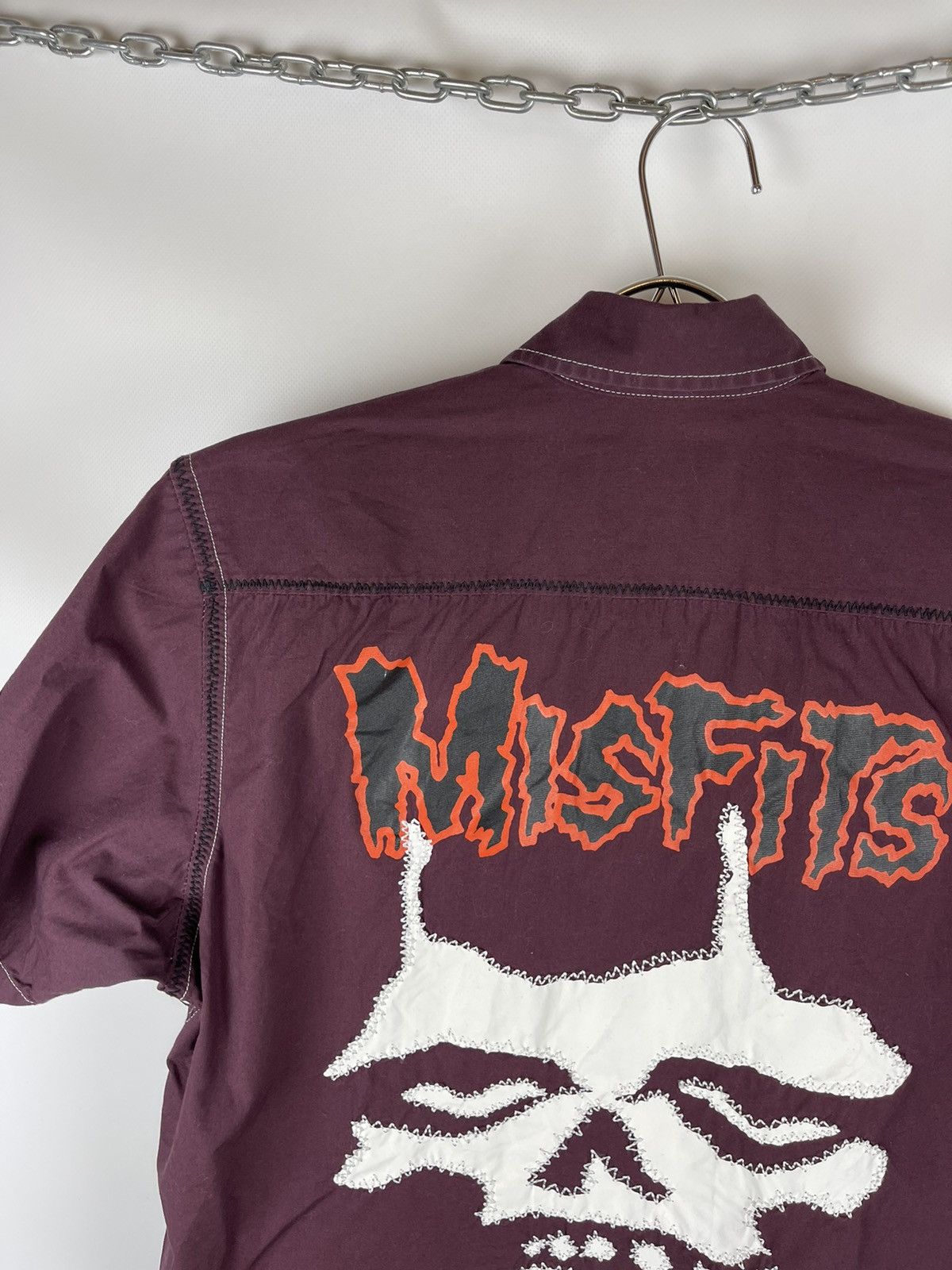 Band Tees × Dragonfly × Misfits 2004 Misfits by Dragonfly vintage big logo printed shirt Size US S / EU 44-46 / 1 - 7 Thumbnail