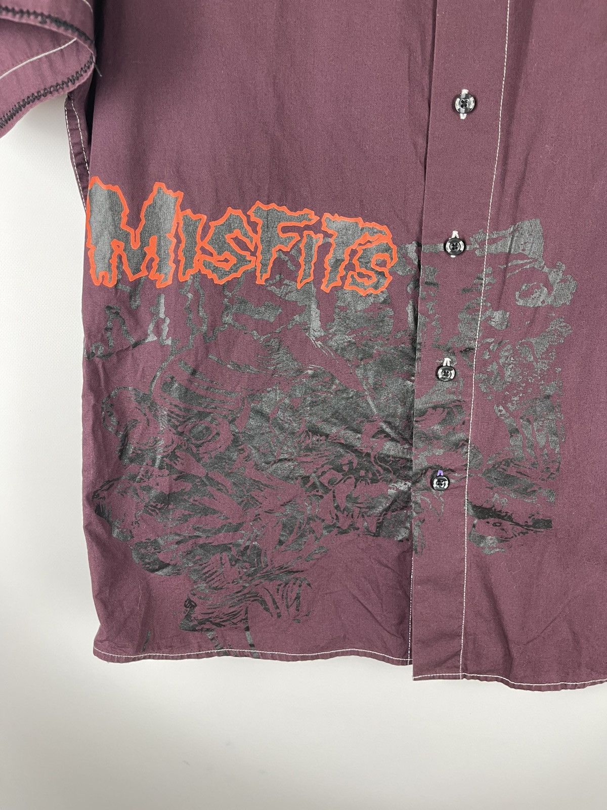 Band Tees × Dragonfly × Misfits 2004 Misfits by Dragonfly vintage big logo printed shirt Size US S / EU 44-46 / 1 - 5 Thumbnail