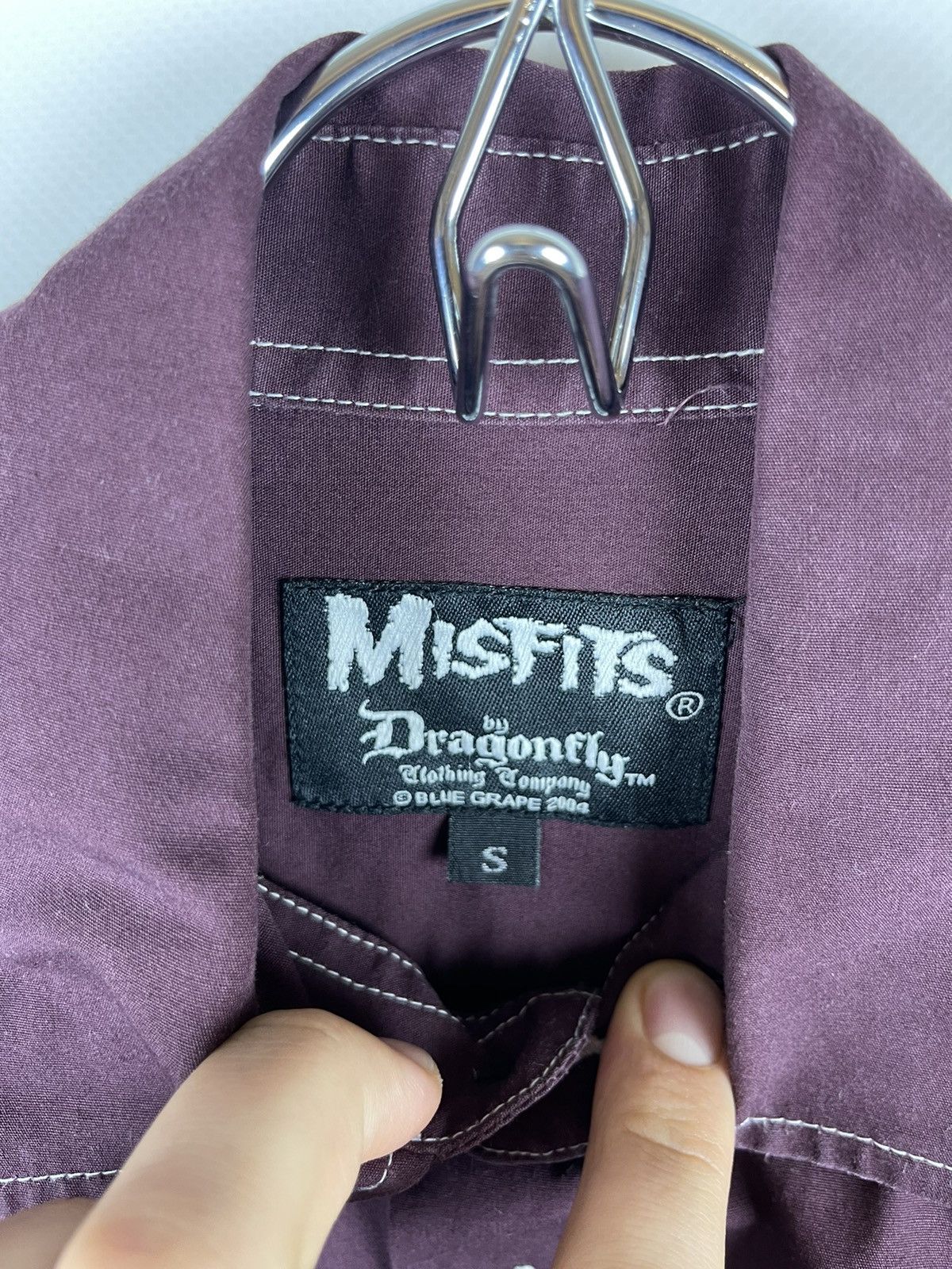 Band Tees × Dragonfly × Misfits 2004 Misfits by Dragonfly vintage big logo printed shirt Size US S / EU 44-46 / 1 - 6 Thumbnail