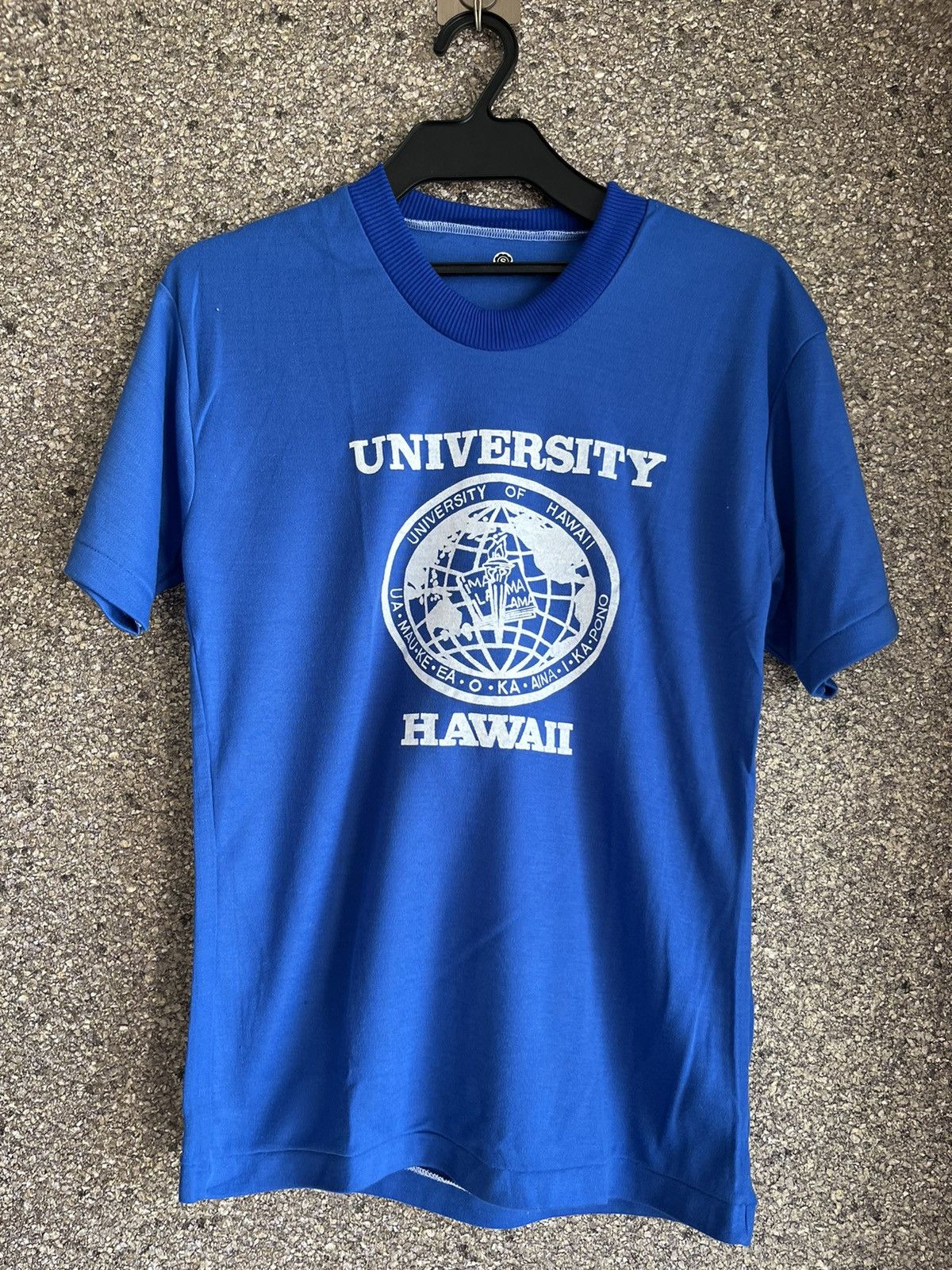 image of Made In USA x Vintage University Hawaii Ft83 in Blue, Men's (Size Small)