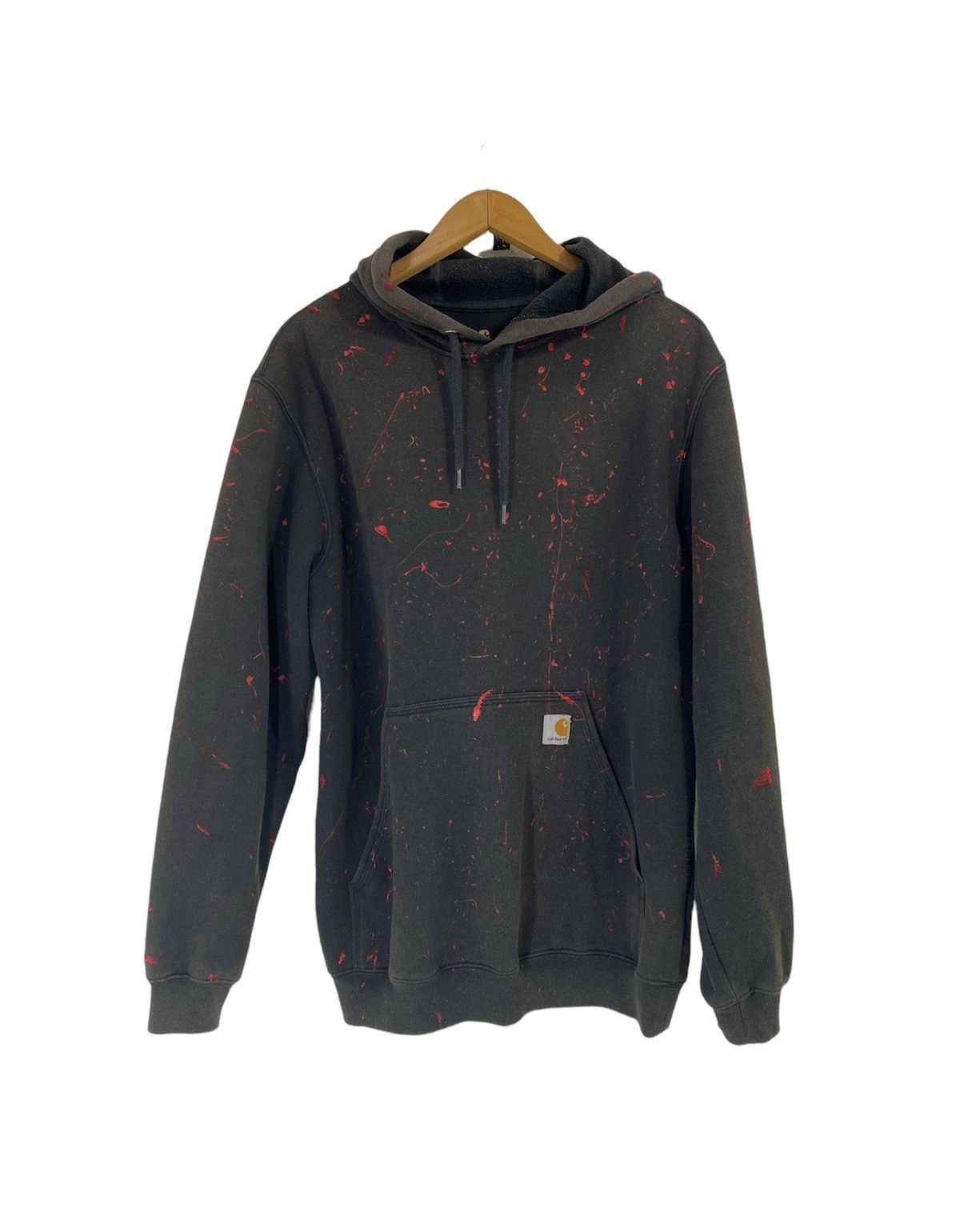 Carhartt Hoodies Small Logo Design Splash Painter Design