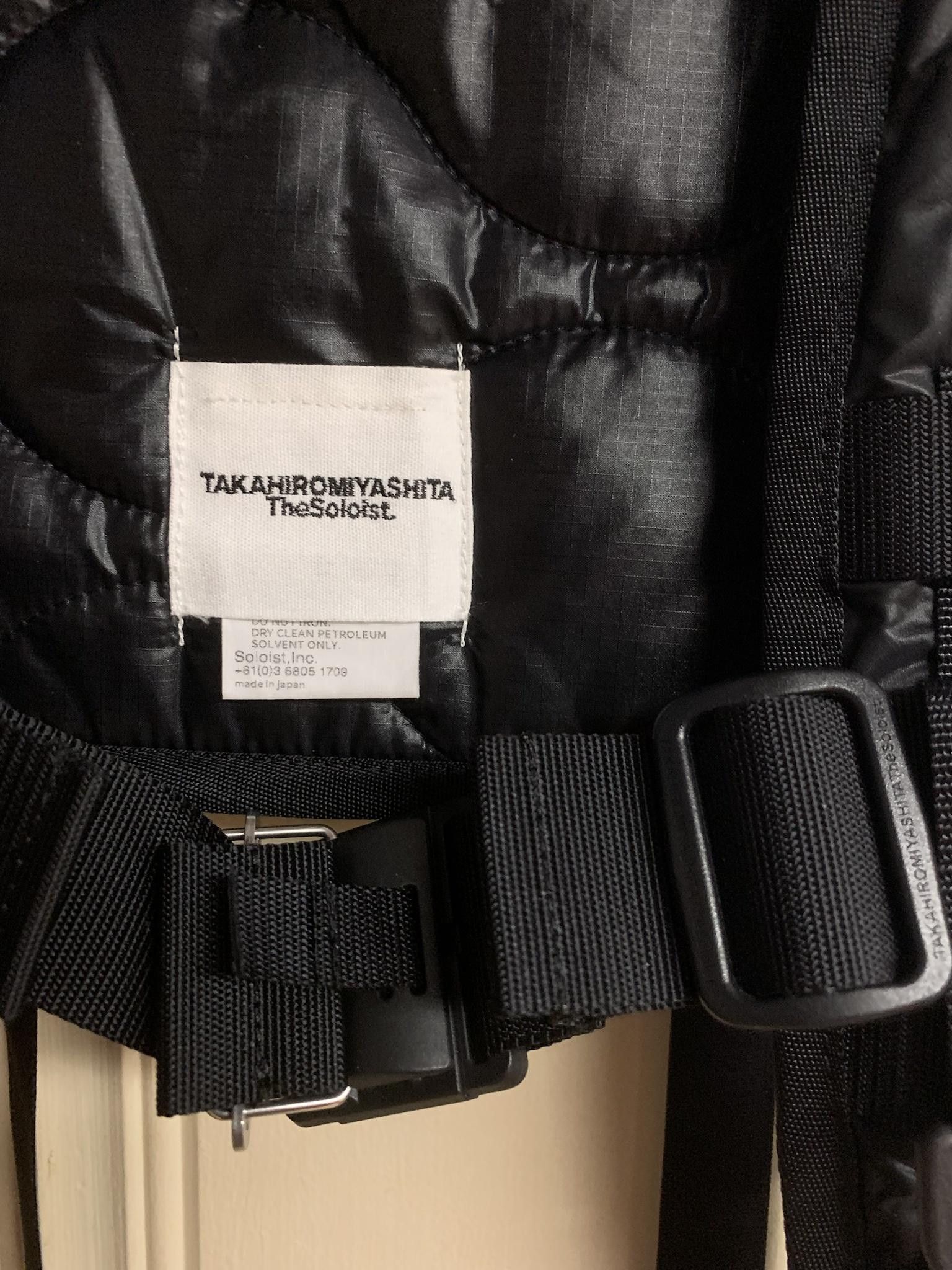 Takahiromiyashita The Soloist. TheSoloist AW19 Harness Size ONE SIZE - 3 Thumbnail