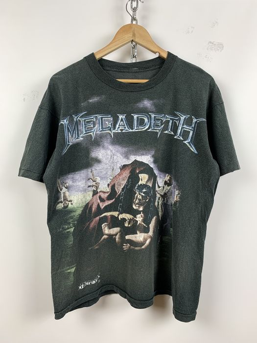 Vintage 90s Vintage Megadeth Empire All Over Print Band T-Shirt