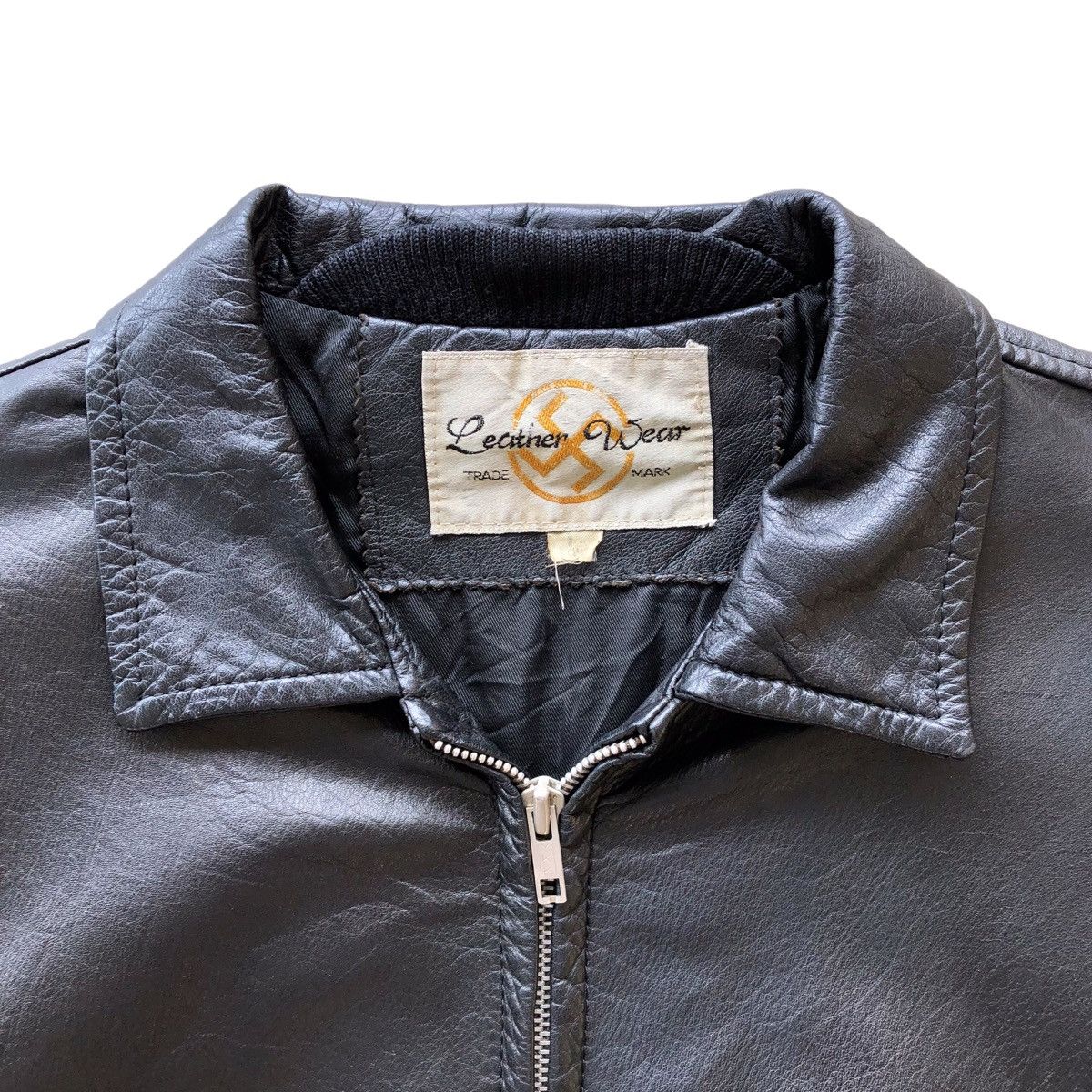 Genuine Leather Leather Wear Zipper Jacket Size US L / EU 52-54 / 3 - 7 Thumbnail