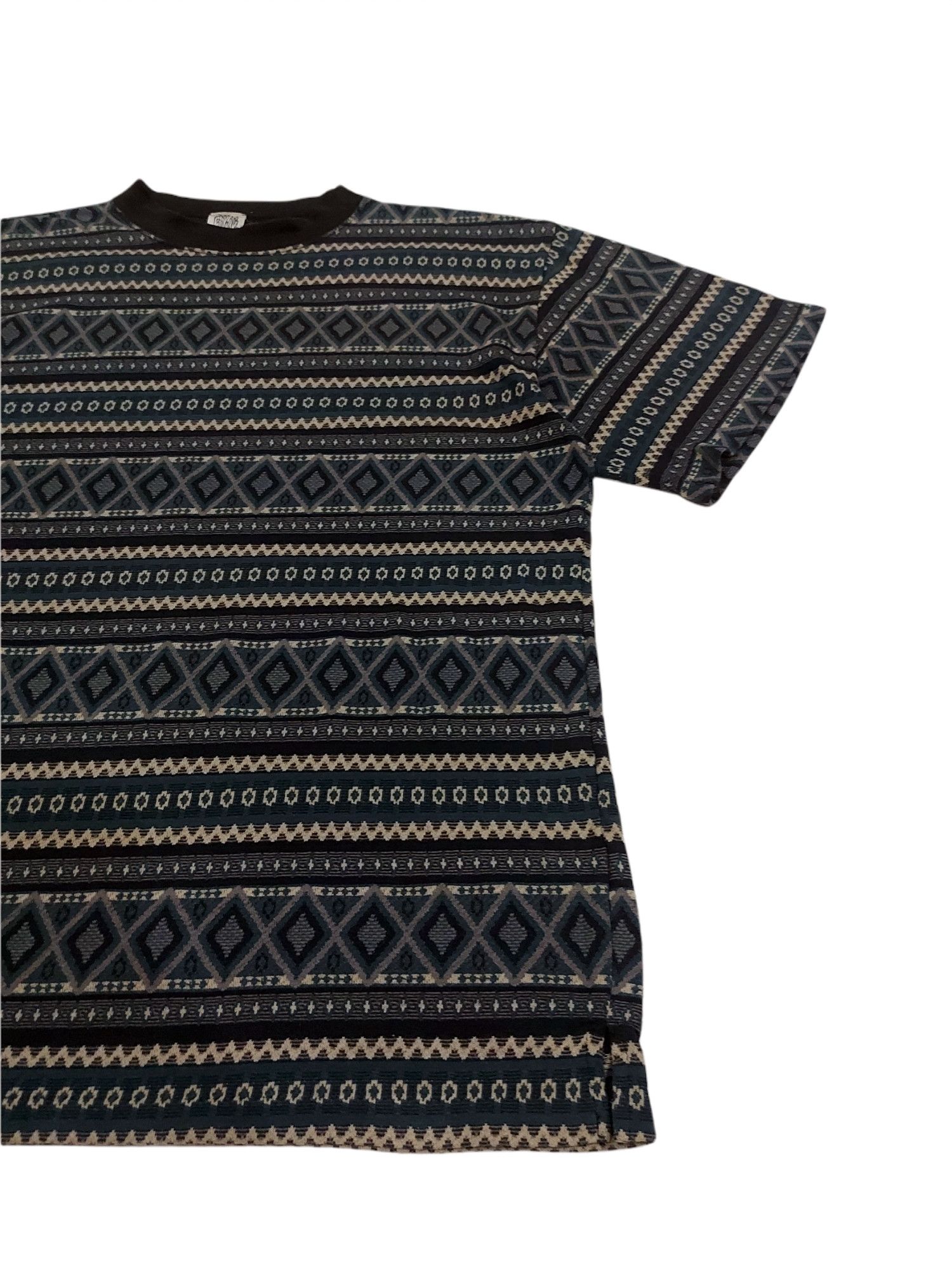 Japanese Brand × Vintage RARE! DEADSTOCK VTG 80s BODY WAVE JAPAN JACQUARD SURF STYLE Size US L / EU 52-54 / 3 - 3 Thumbnail