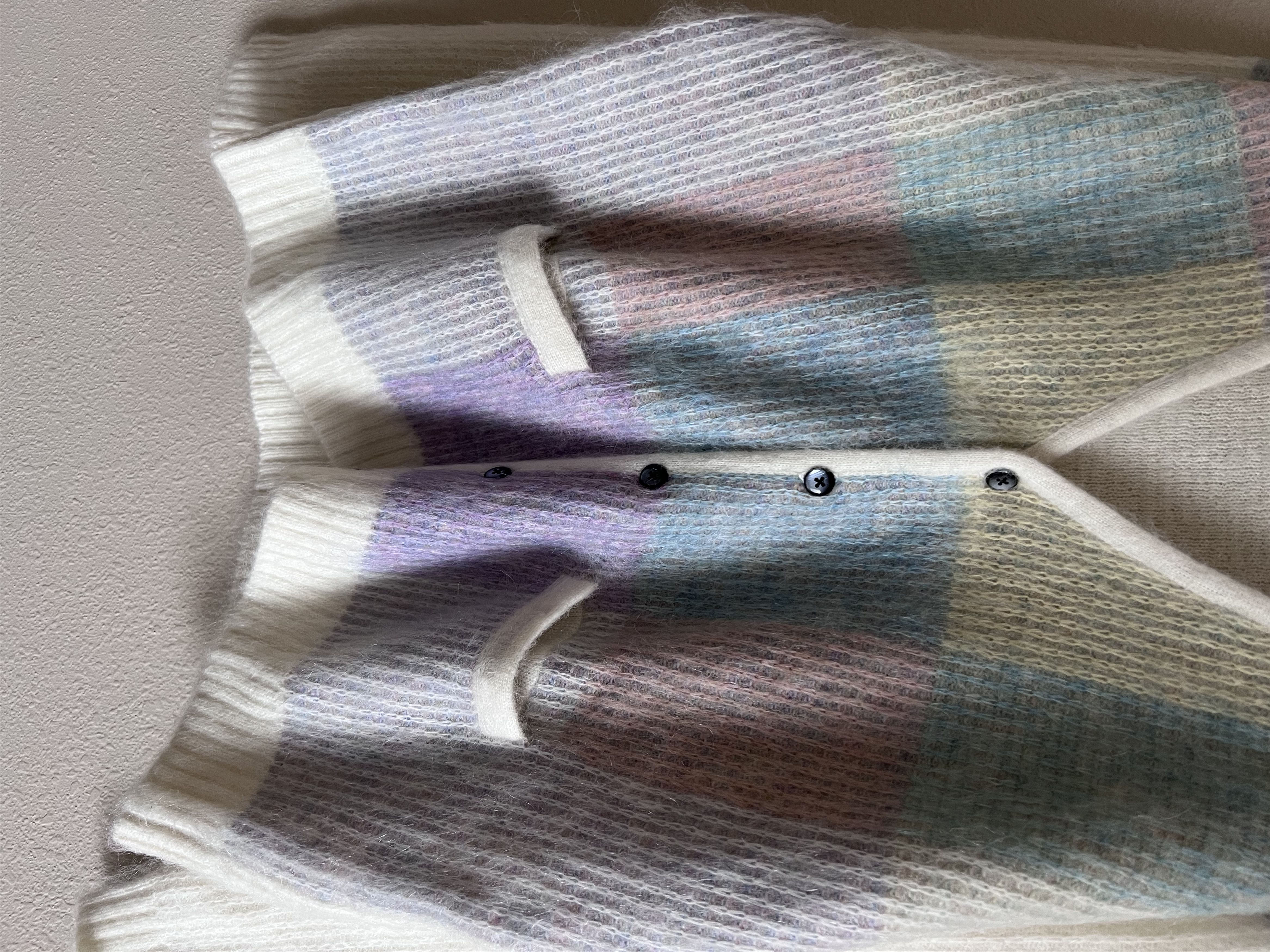 Supreme Brushed Grid Cardigan 