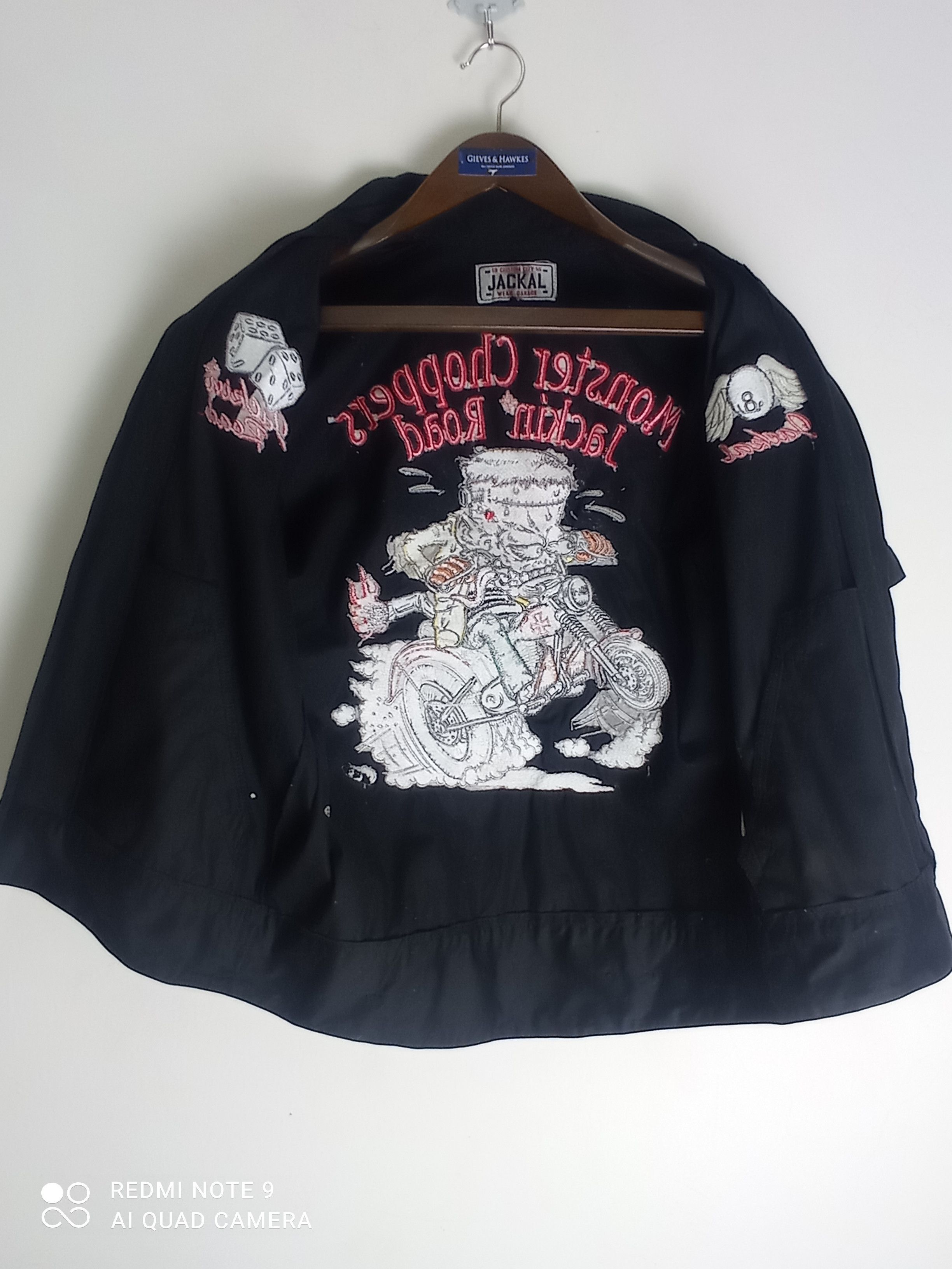 Harley Davidson × Sports Specialties Monster Choppers Jackin Road Racing Zipper Jacket Size US S / EU 44-46 / 1 - 7 Thumbnail