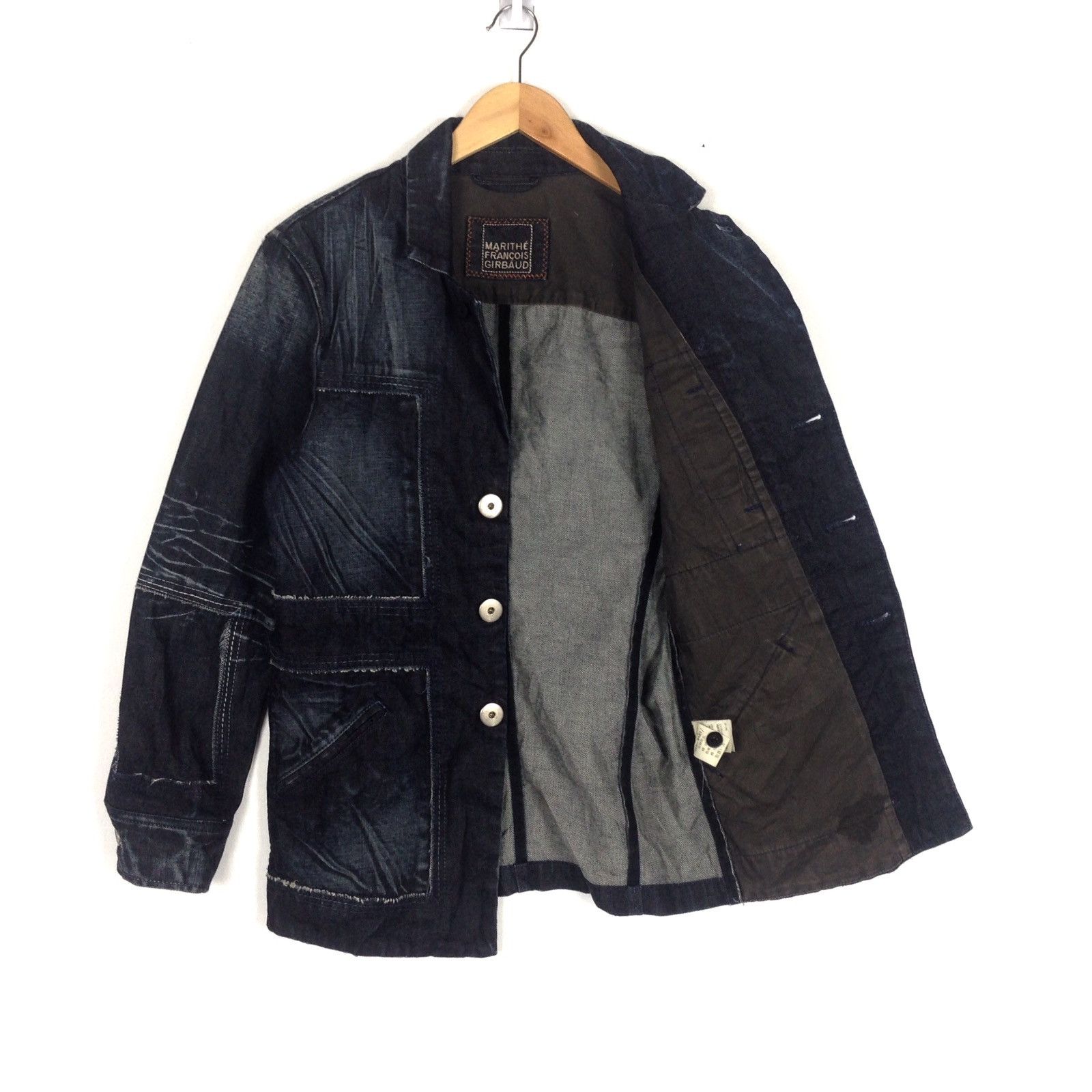 Denime Marithe Francois Girbaud Trucker Denime Jacket Size US S / EU 44-46 / 1 - 3 Thumbnail