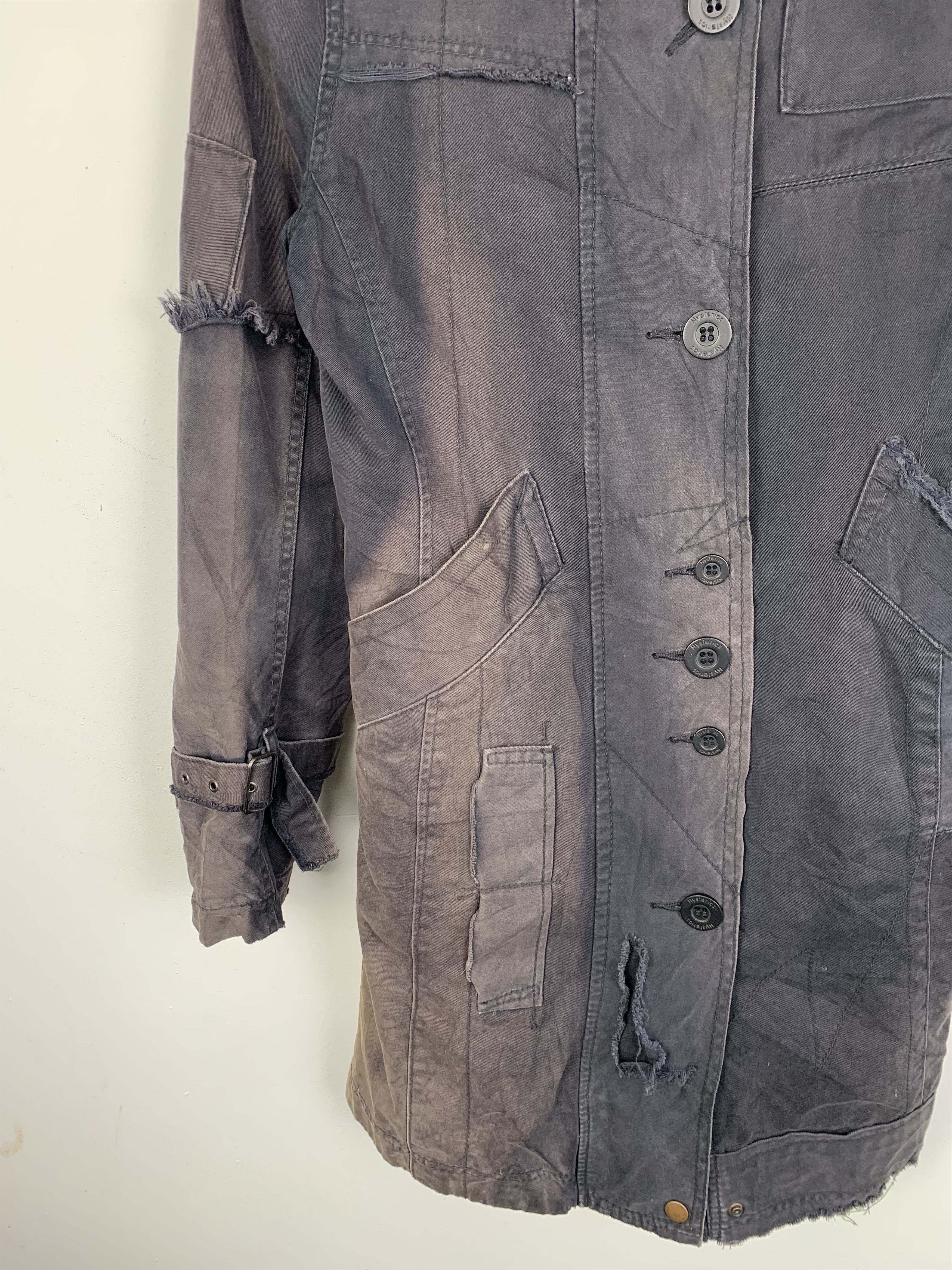 Hysteric Glamour Japanese Brand Hysteric Glamour Hoodie Denim Jacket Size US M / EU 48-50 / 2 - 9 Thumbnail