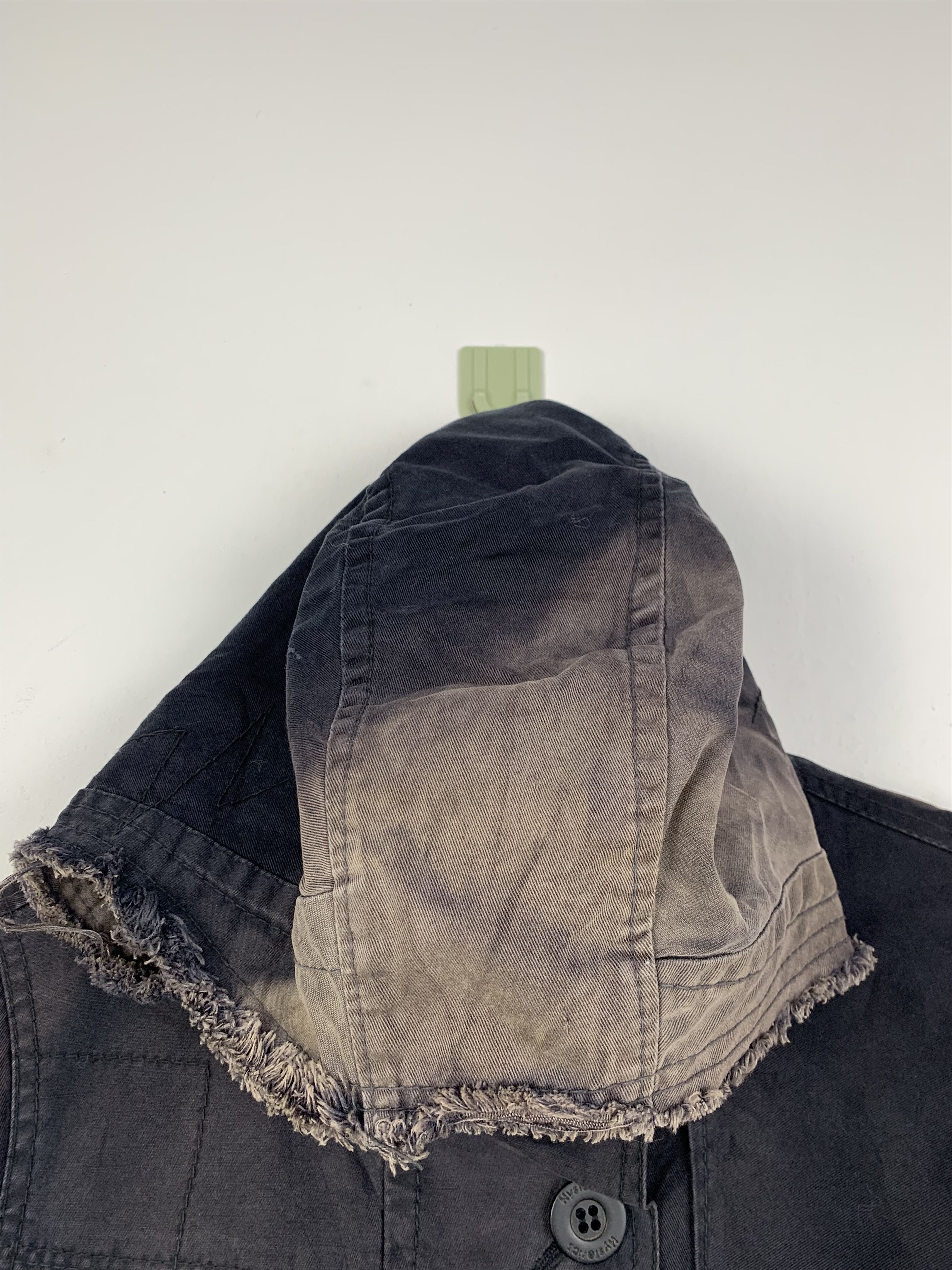 Hysteric Glamour Japanese Brand Hysteric Glamour Hoodie Denim Jacket Size US M / EU 48-50 / 2 - 7 Thumbnail