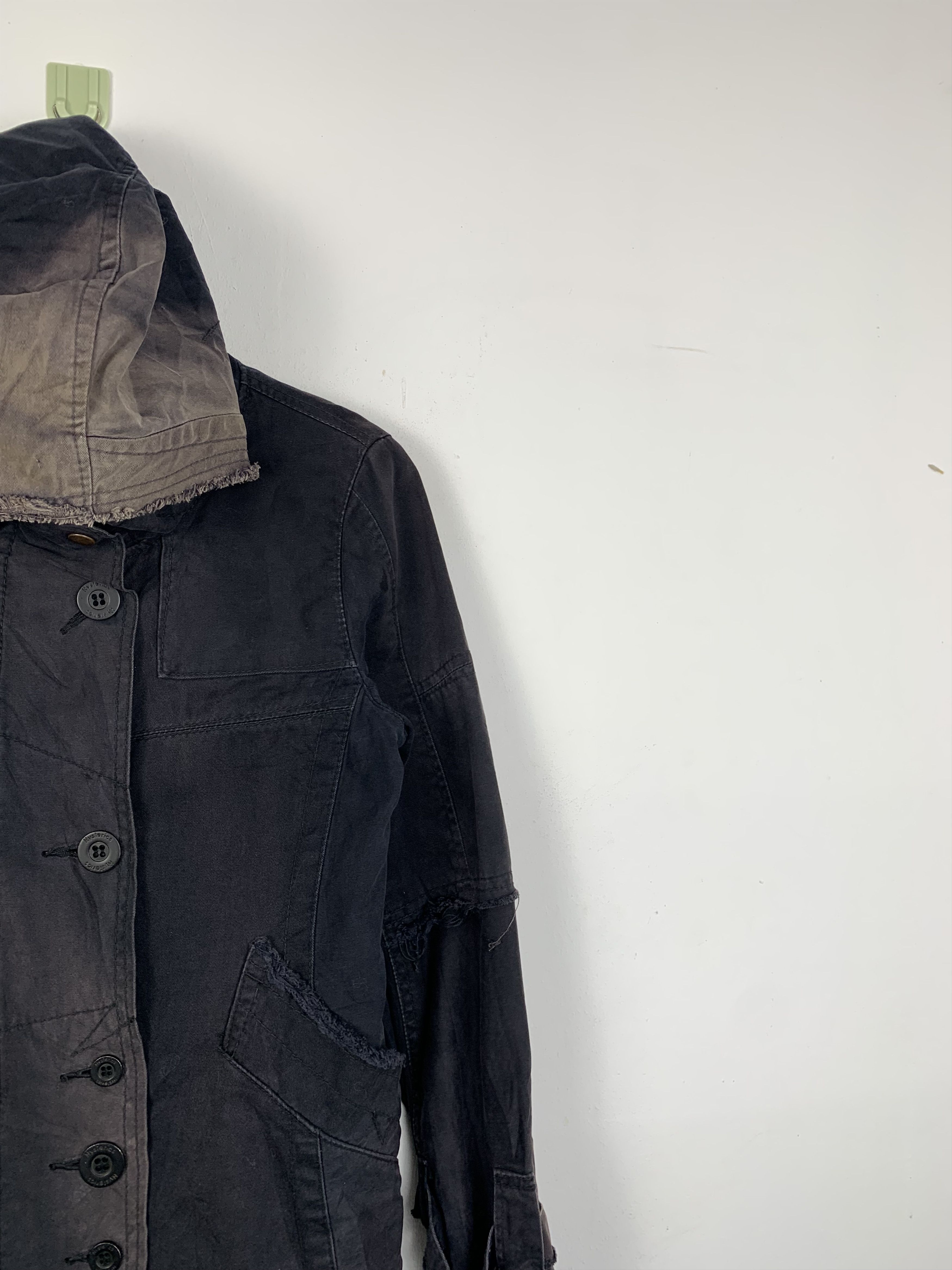 Hysteric Glamour Japanese Brand Hysteric Glamour Hoodie Denim Jacket Size US M / EU 48-50 / 2 - 6 Thumbnail