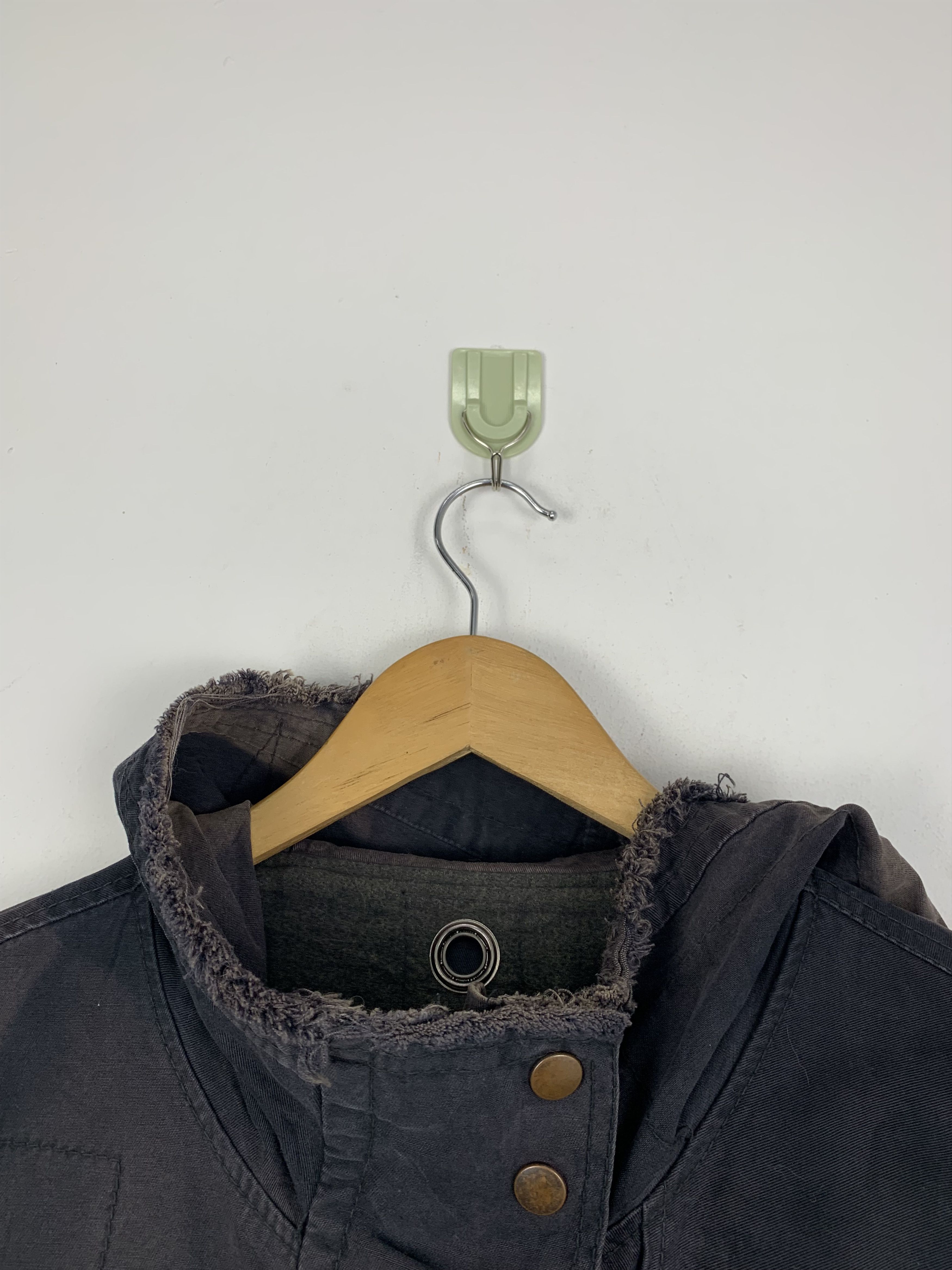 Hysteric Glamour Japanese Brand Hysteric Glamour Hoodie Denim Jacket Size US M / EU 48-50 / 2 - 12 Thumbnail