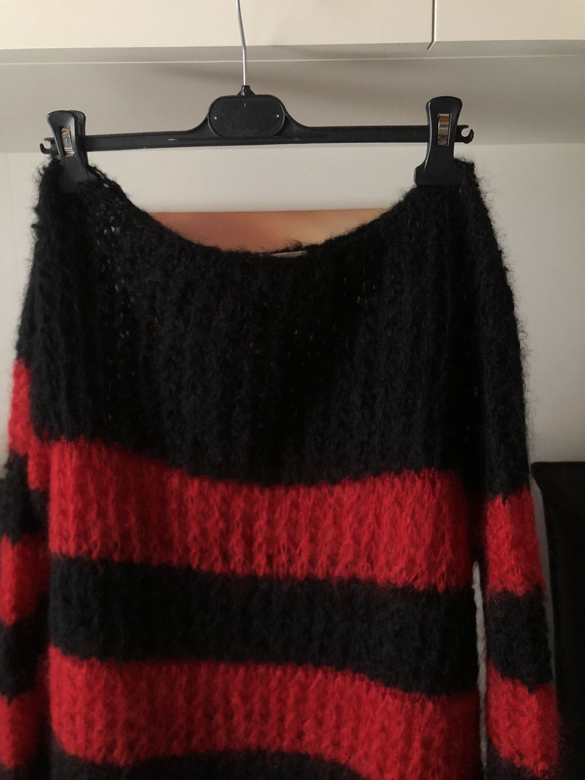 Hedi Slimane × Saint Laurent Paris FW13 Hedi Slimane Saint Laurent Menswear Mohair Sweater Size US XS / EU 42 / 0 - 4 Thumbnail